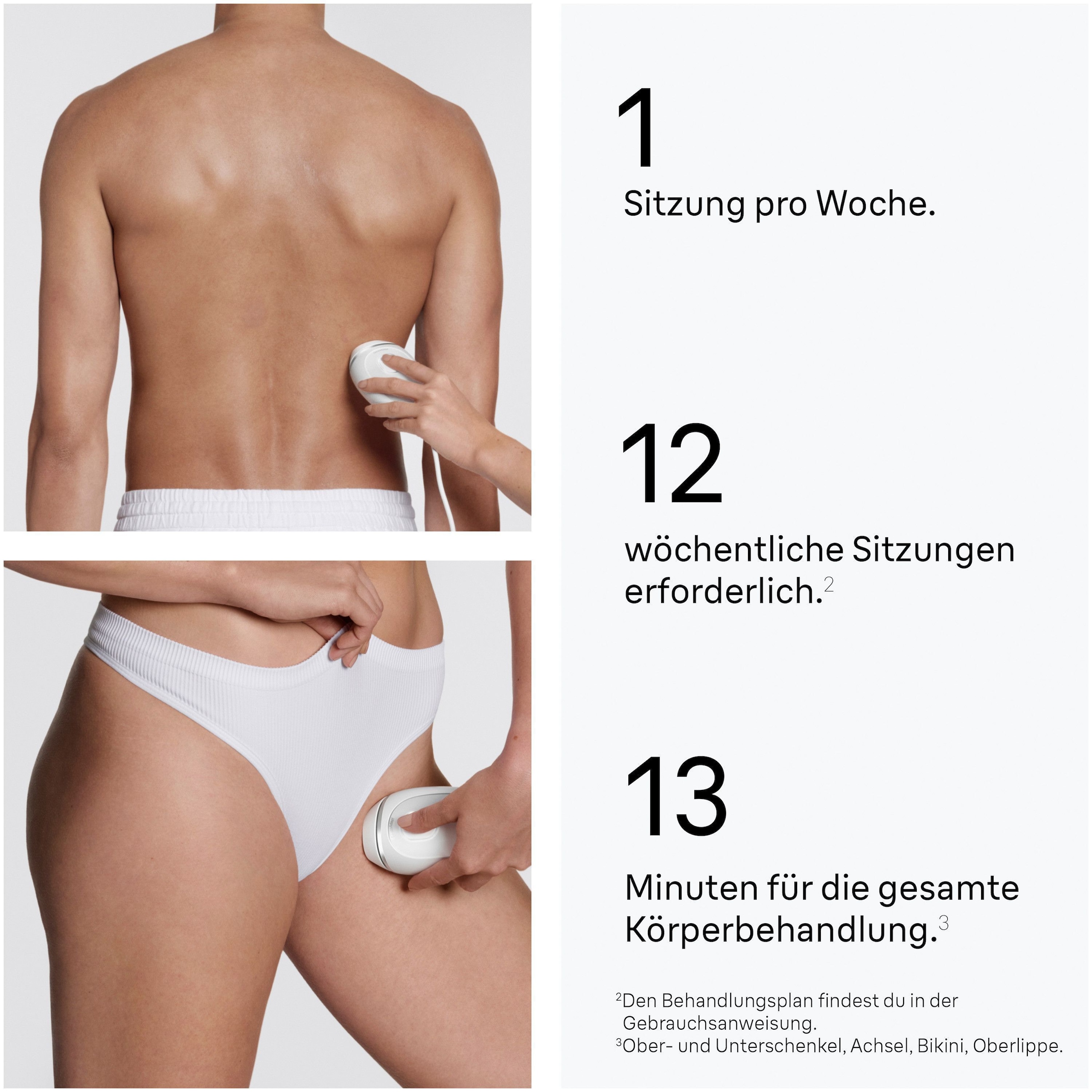 Braun IPL-Haarentferner »Silk-expert PL1115 (Modell 2026) PL1000 (Modell 2025)« 300.000 Lichtimpulse Mini-Haarentfernungsgerät, kompakte Größe für unterwegs