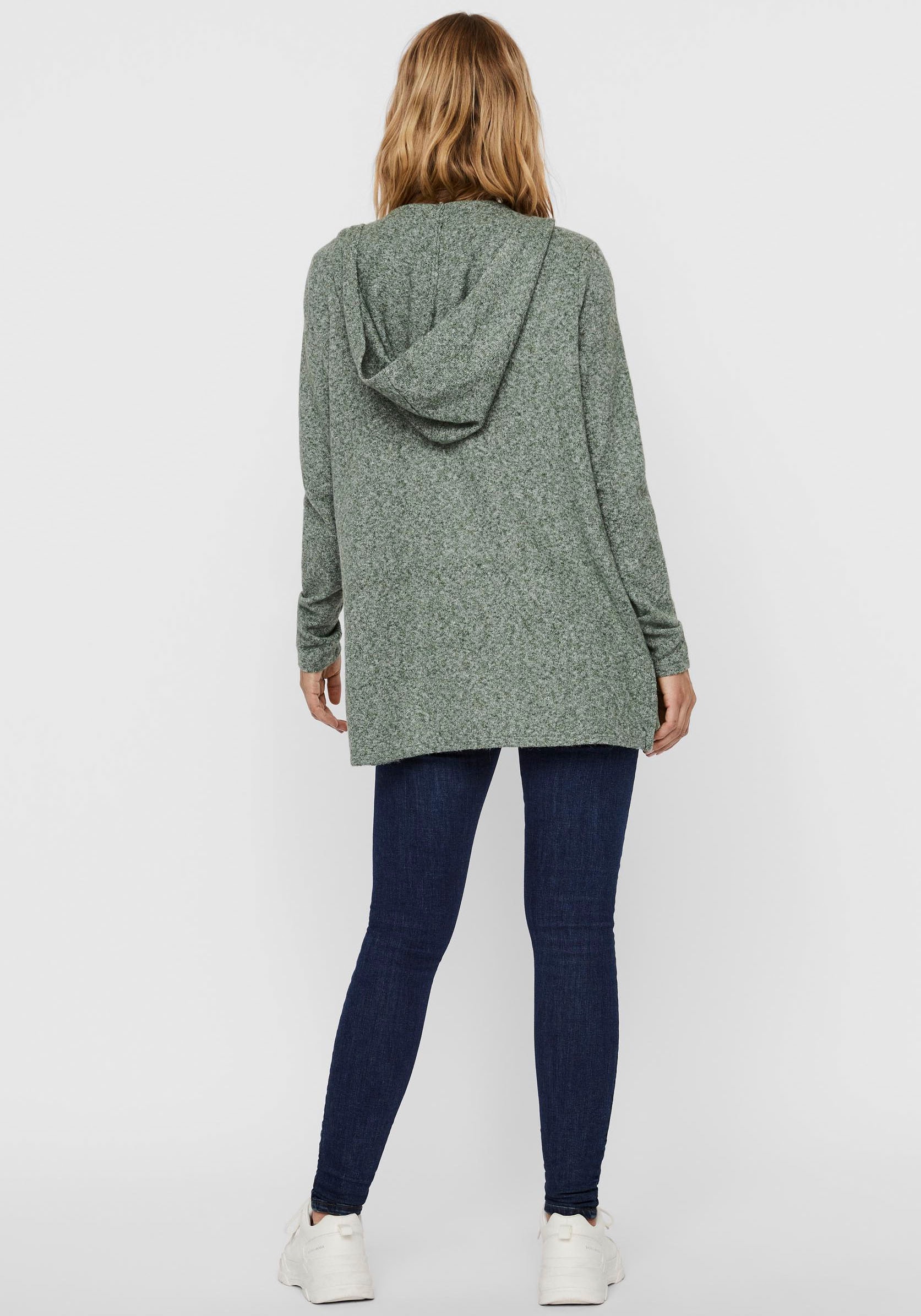 Vero Moda Strickjacke »VMDOFFY LS OPEN HOOD CARDIGAN GA NOOS«