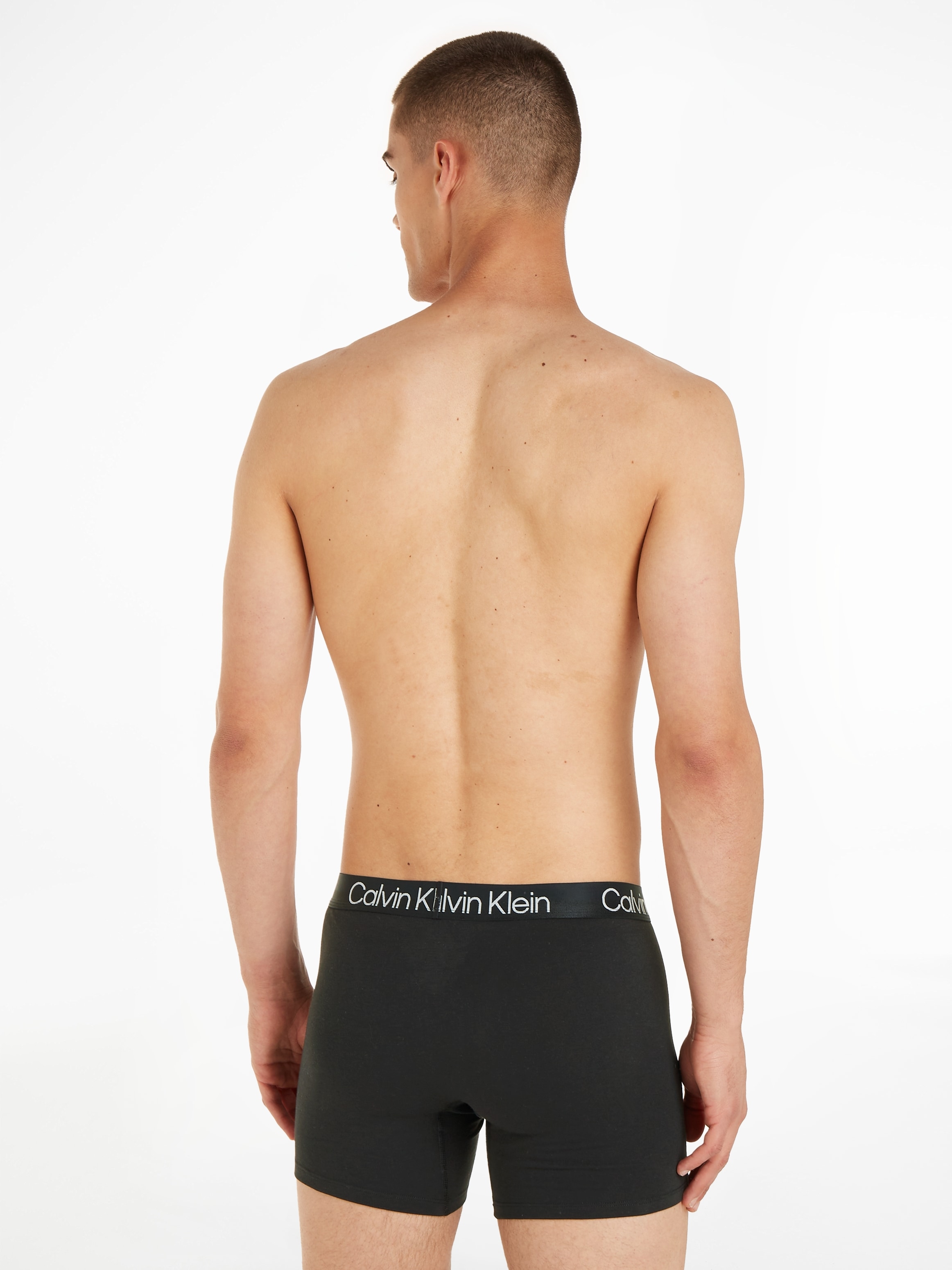 Calvin Klein Underwear Boxer, (Packung, 3 St.), mit längerem Bein