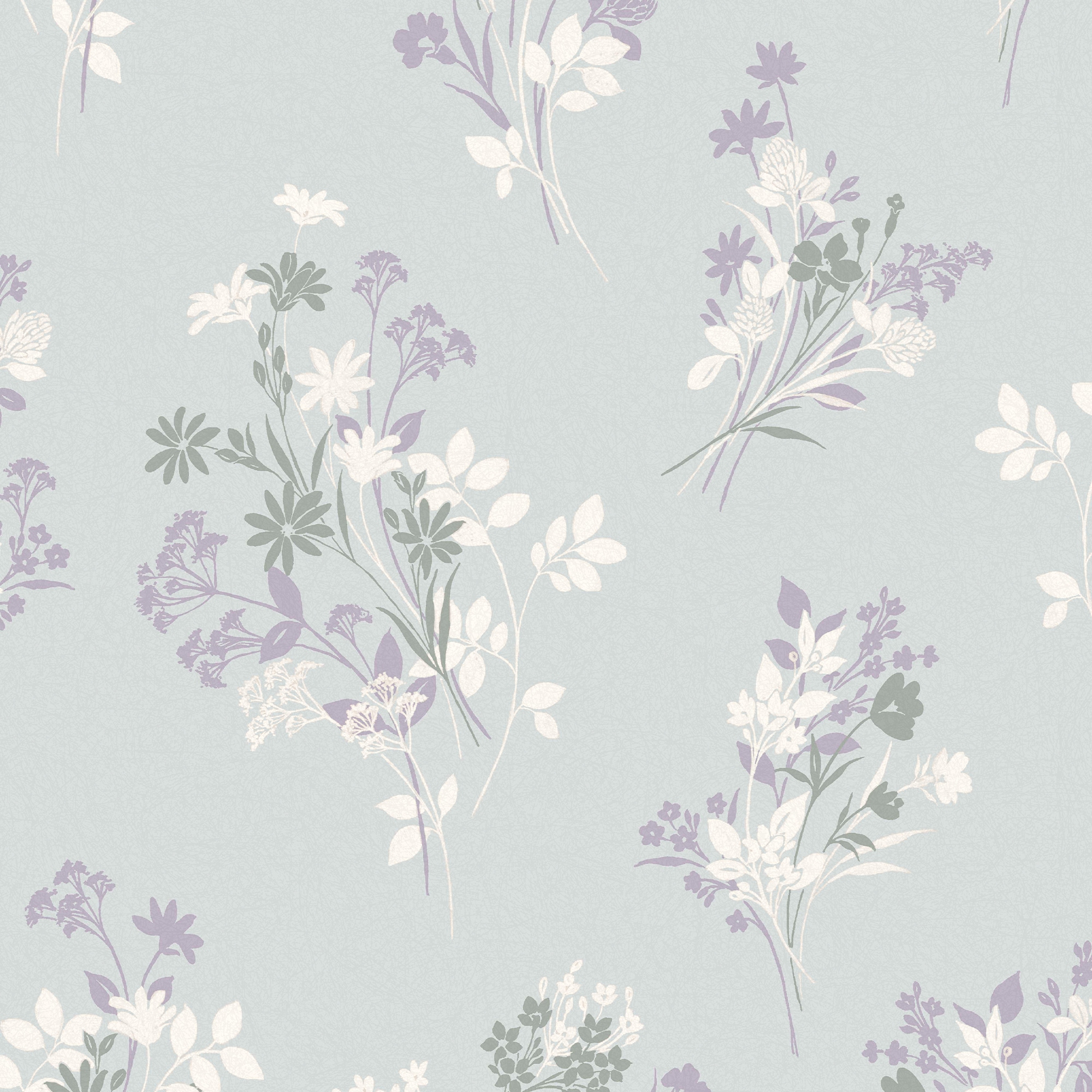 LAURA ASHLEY Vliestapete »Igerna« floral | geblümt texturiert 10mx52cm