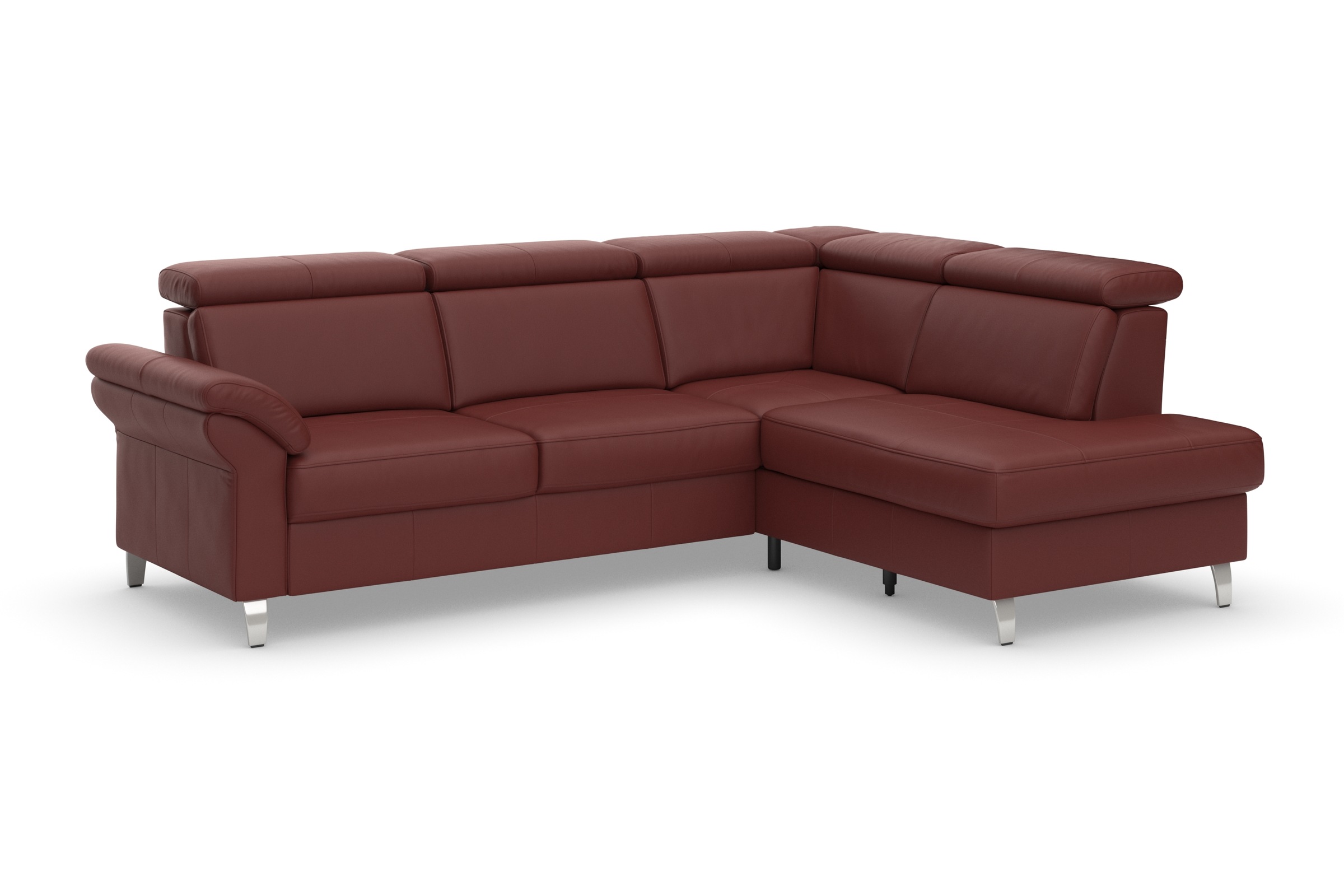 sit&more Ecksofa, inklusive Kopfteilverstellung, wahlweise mit Bettfunktion und Bettkasten