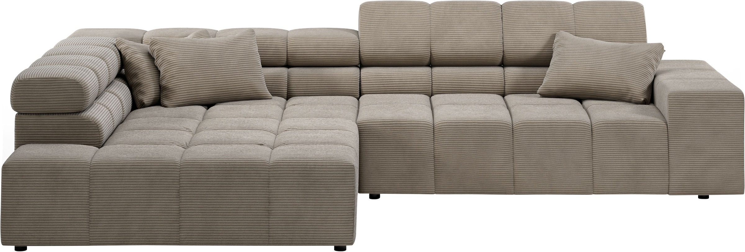 INOSIGN Ecksofa »Ancona incl. Kopfteilverstellung, OTTOs Choice, Breite 319 günstig online kaufen