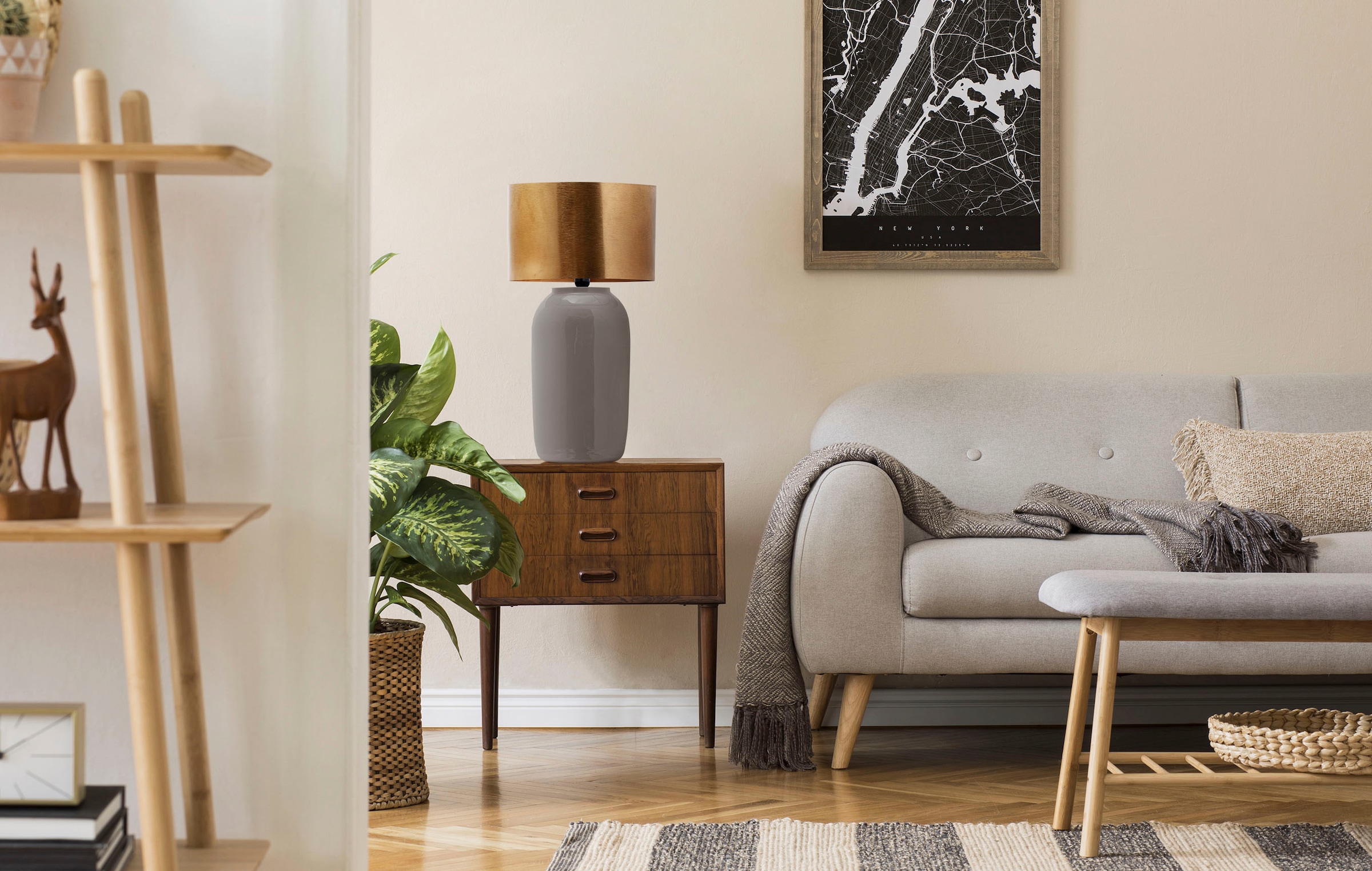 Kayoom Tischleuchte »Art« E27 1 Stk. harmonisch, extravagant, luxuriös günstig online kaufen