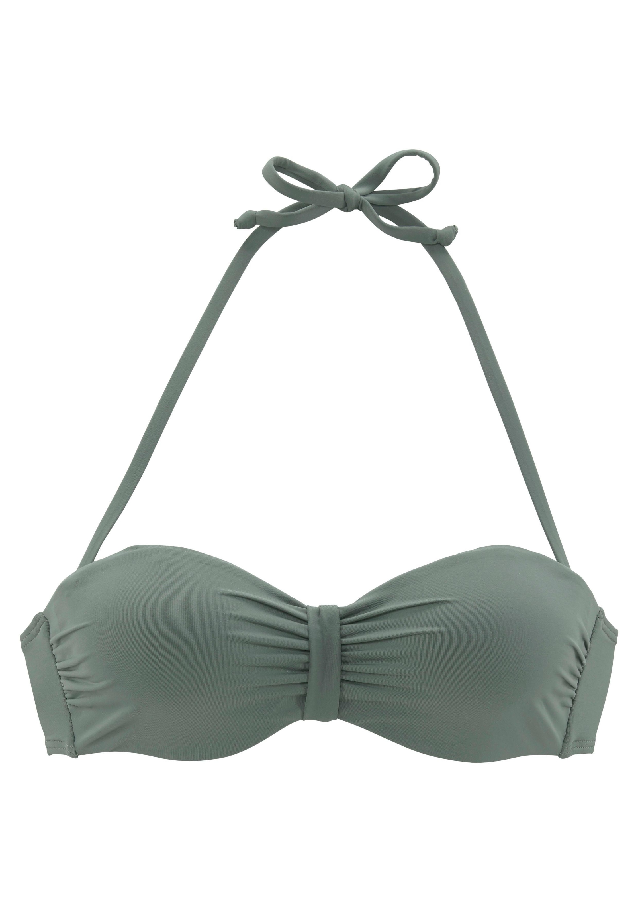 Bench. Bügel-Bandeau-Bikini-Top »Perfect«, im Uni-Style online kaufen