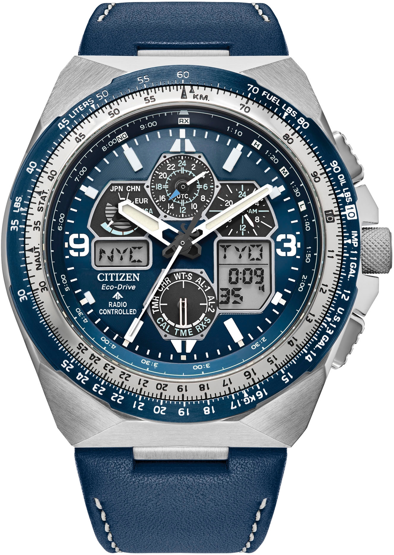 Citizen Funkuhr »JY8148-08L«, Armbanduhr, Herrenuhr, Solar