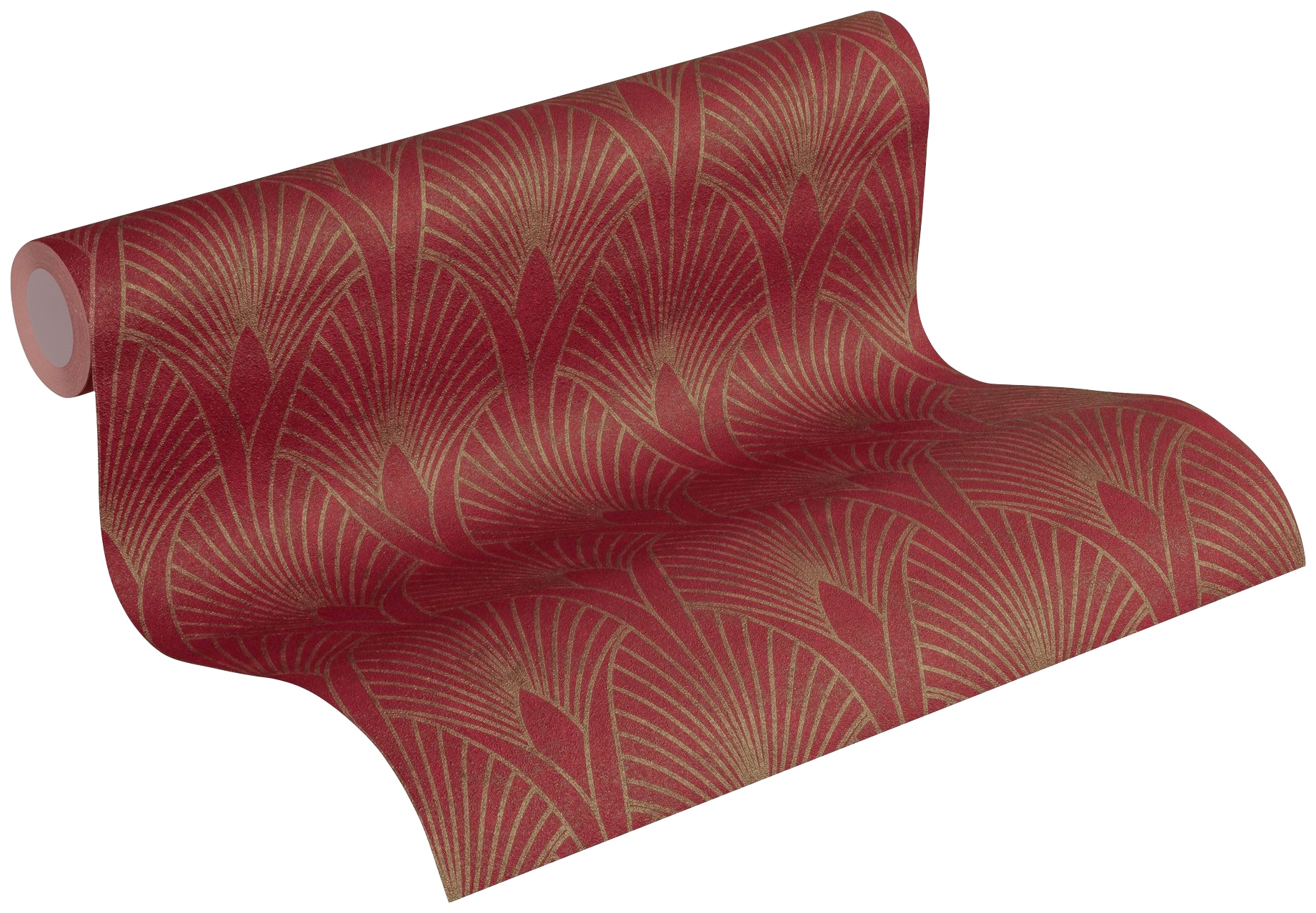 living walls Vliestapete »New Walls 50's Glam Art Deco Optik«, Barock-ornamental-gemustert, Tapete Art Deco Tapeten Wohnzimmer Schlafzimmer Küche Flur Design Büro