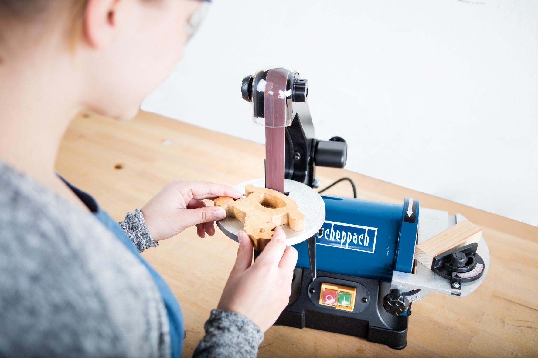 Scheppach Band-Tellerschleifer »BTS700«