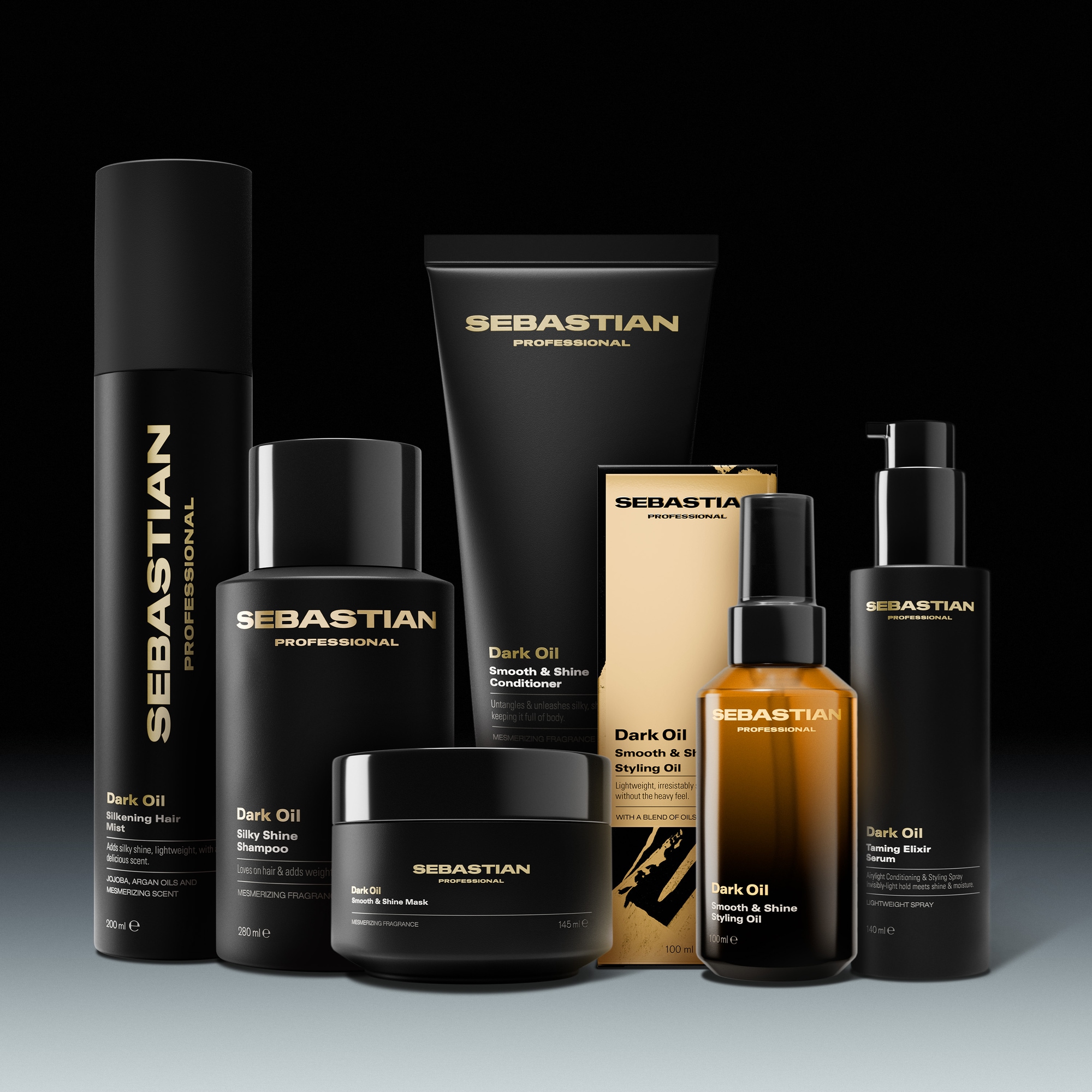 Sebastian Professional Haarspülung »Dark Oil Conditioner« für geschädigtes, glanzloses, trockenes und widerspenstiges Haar