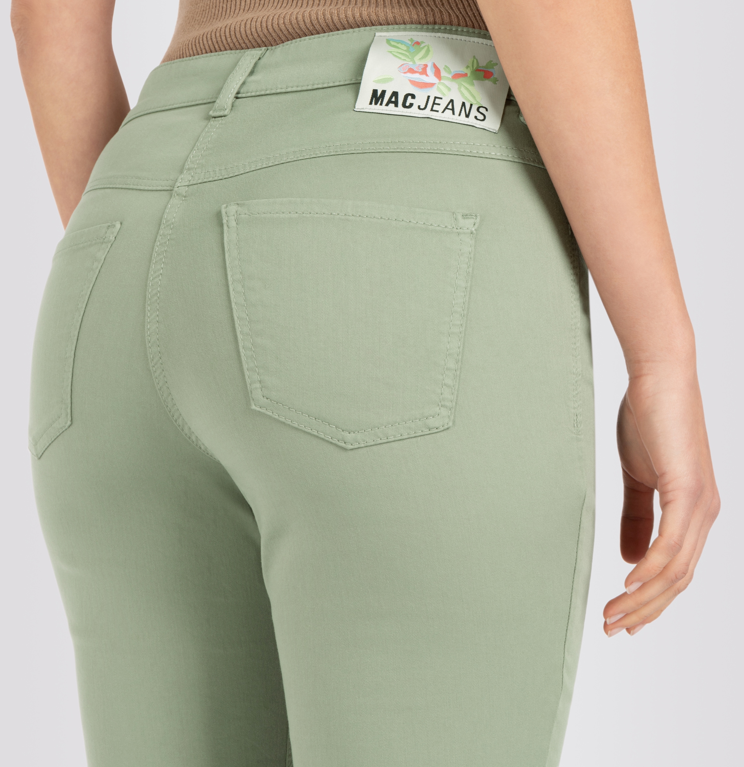MAC Caprihose »Dream-Sun«, in hochelastischer Denim-Qualität mit figurformendem Shaping-Effekt