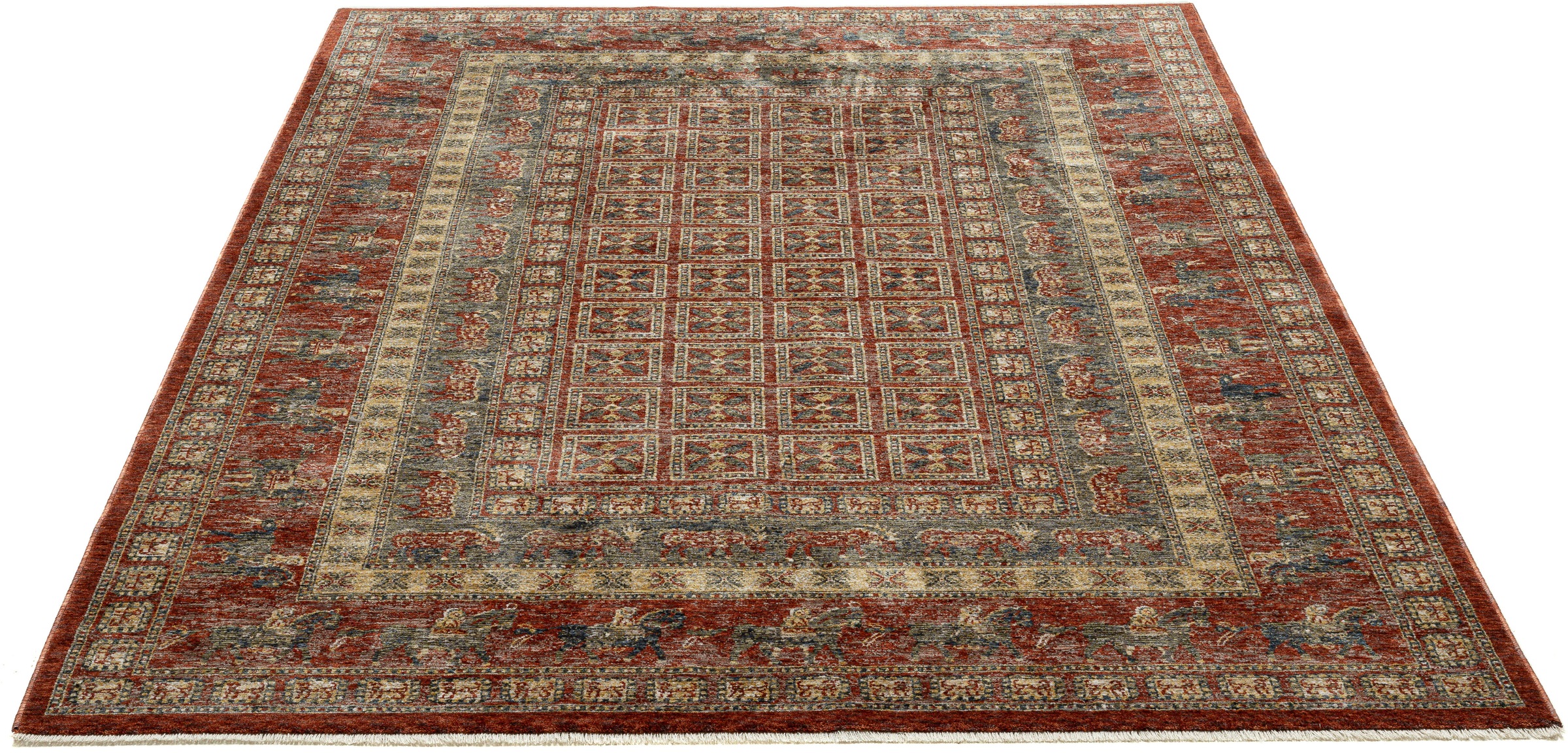 THEKO Teppich »Beatrice GF-137« rechteckig 10 mm Höhe Kurzflor, Orient Opti günstig online kaufen