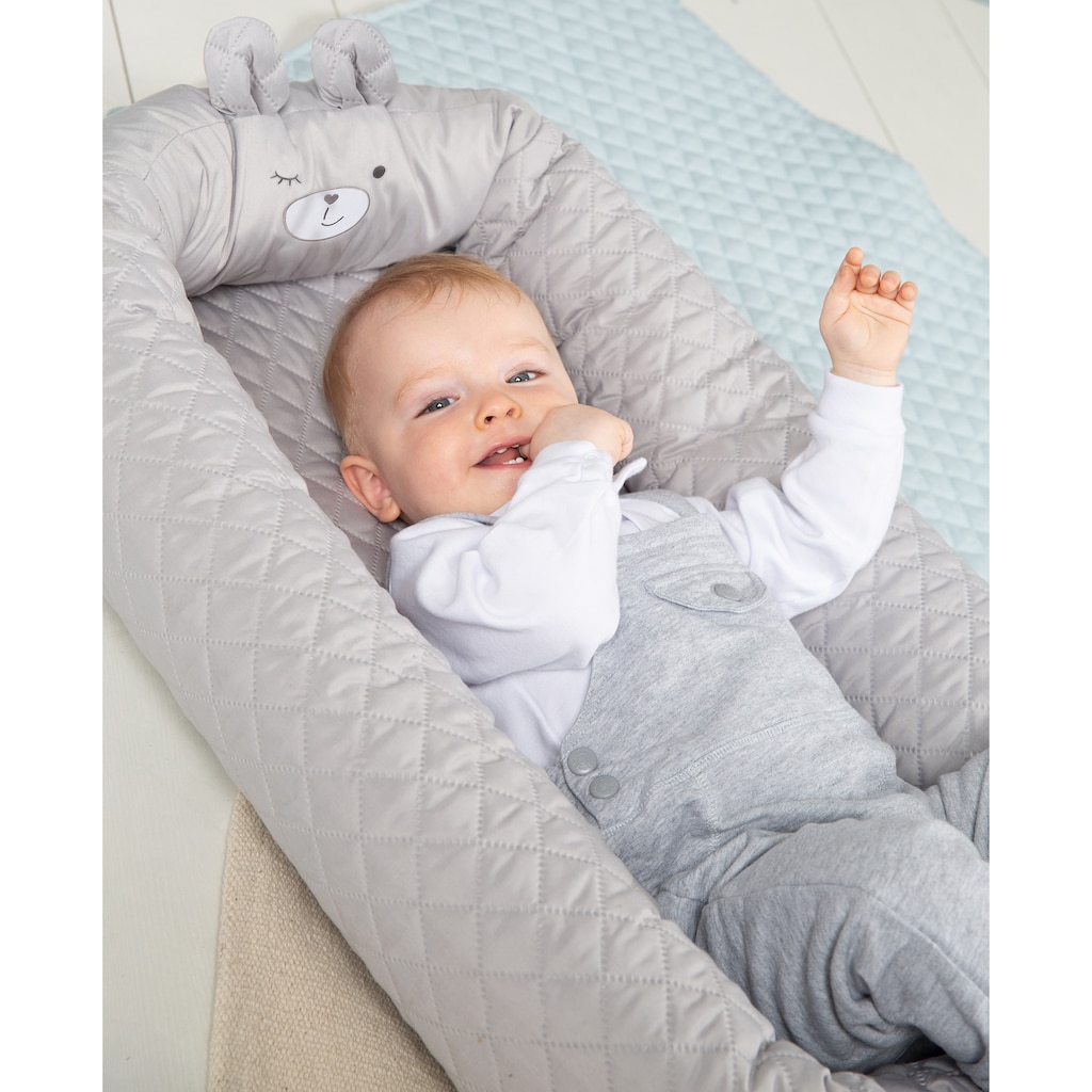 roba® Kuschelnest »Babylounge, roba style, Sammy, grau«