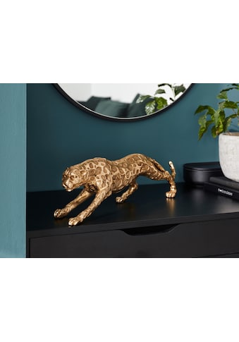 Dekofigur »Leopard«, gold