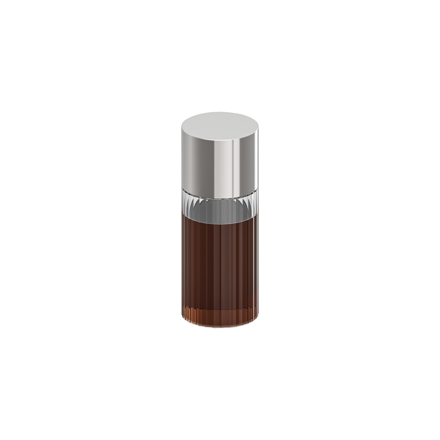 APS Ölspender »THE GRID« Ø 6 cm, H: 15,5 cm, 0,2 Liter , Glas, 18/0 Edelstahl, PP