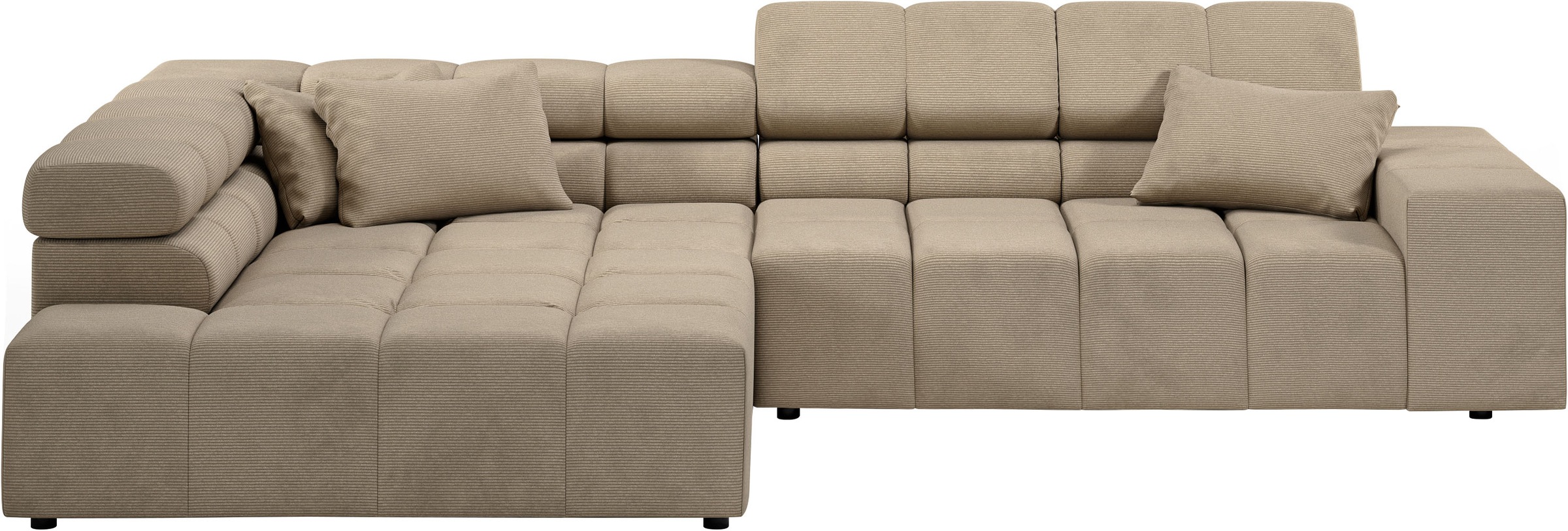 INOSIGN Ecksofa »Ancona incl. Kopfteilverstellung, OTTOs Choice, Breite 319 günstig online kaufen