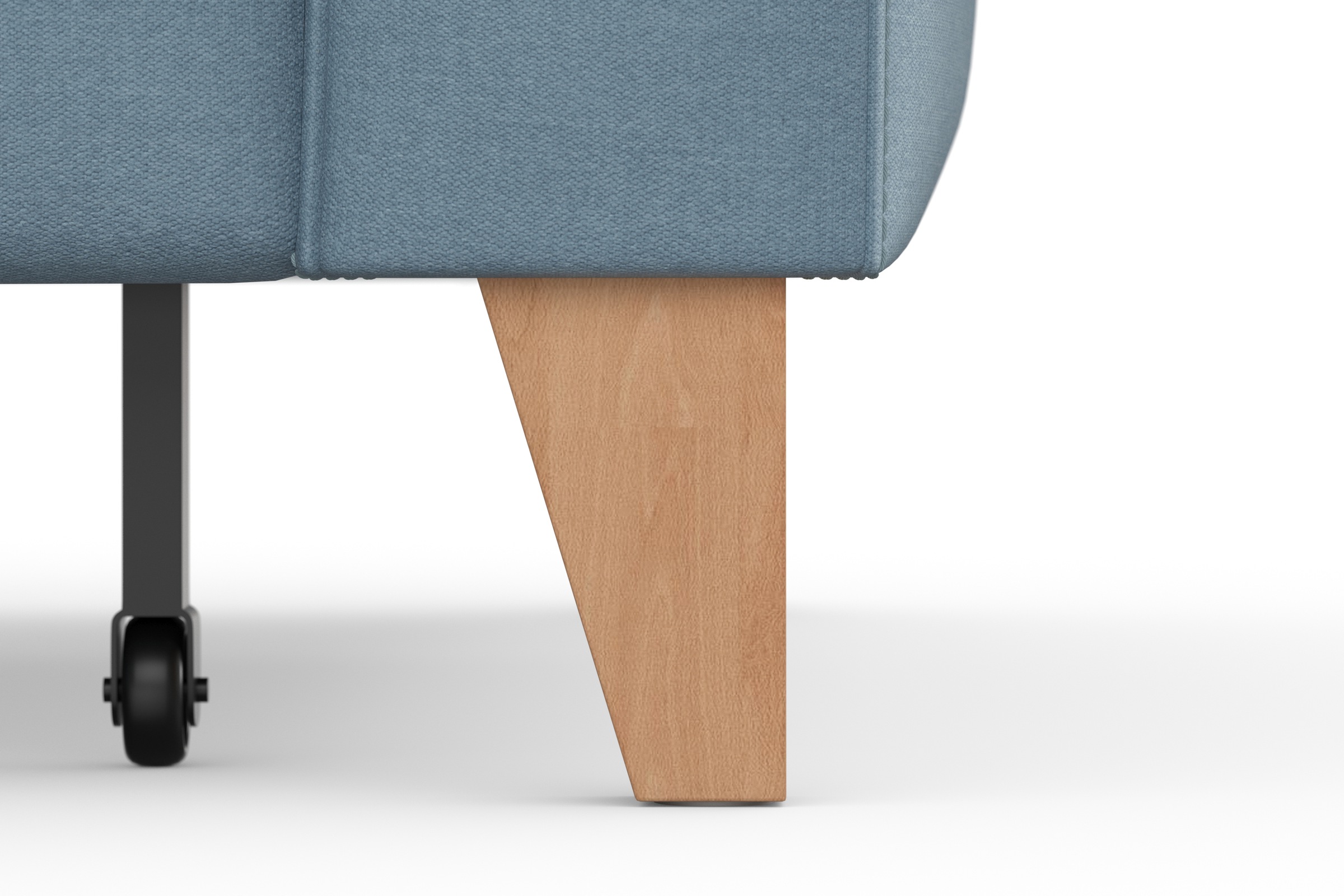 sit&more Ecksofa »Visby L-Form«, Wahlweise mit Bettfunktion und Stauraum, frei im Raum stellbar