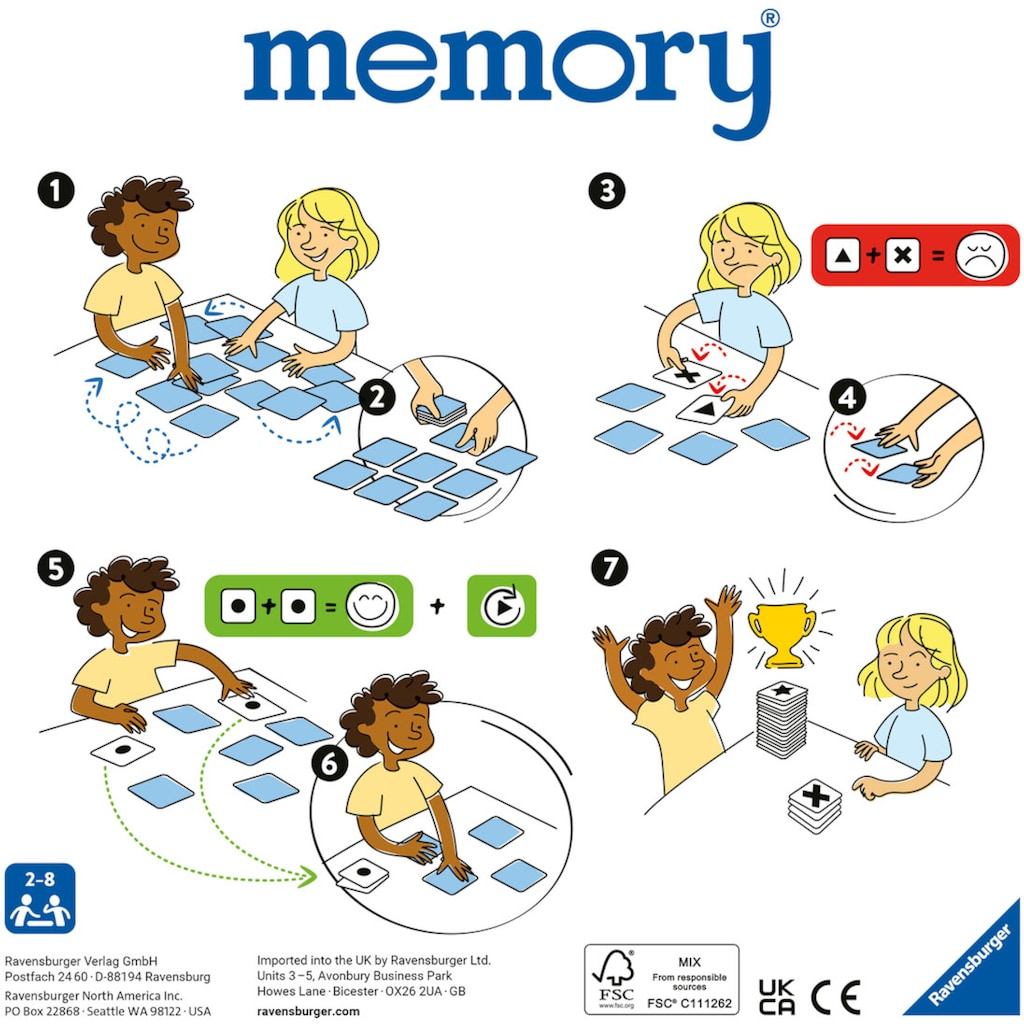 Ravensburger Spiel »memory® Tierkinder«