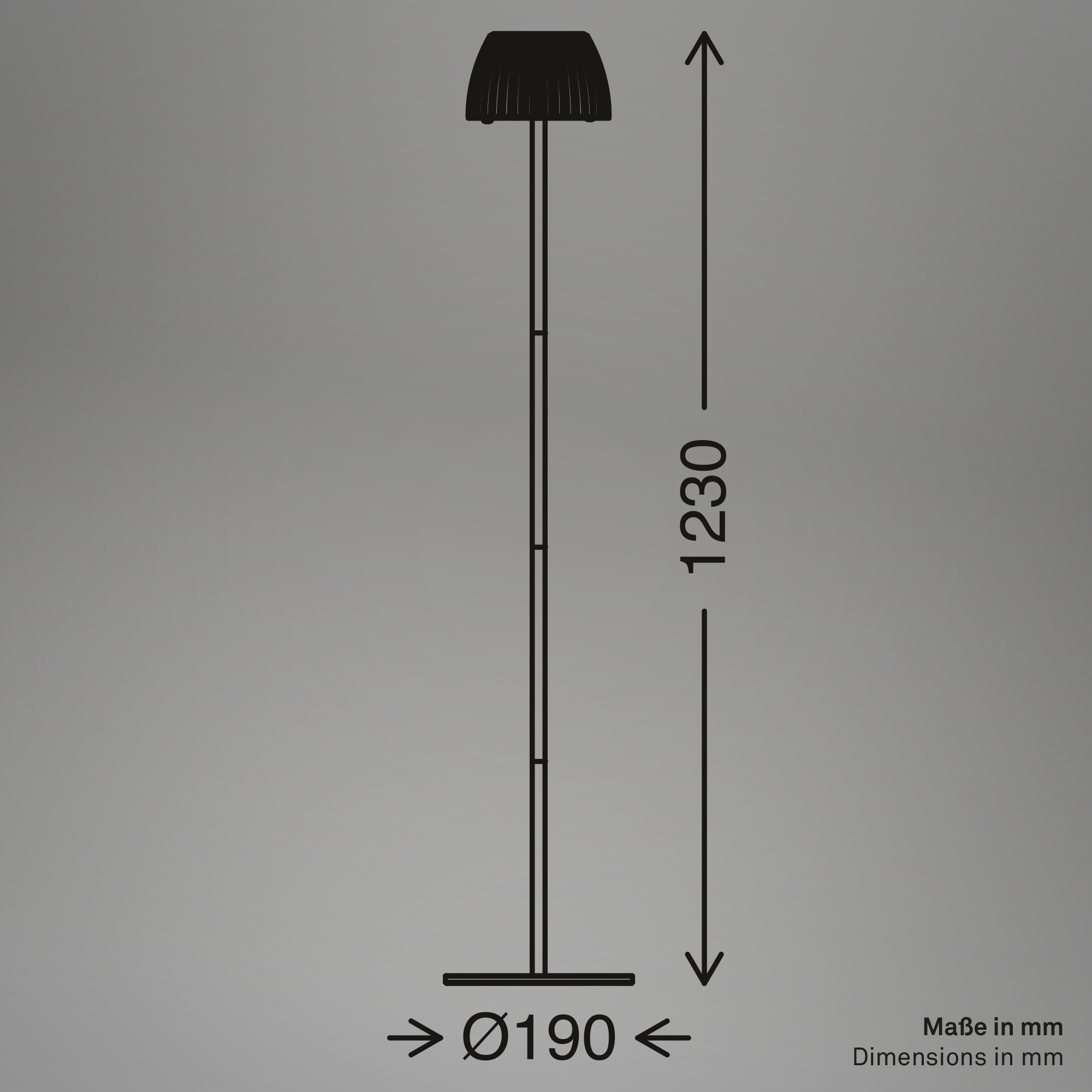 Briloner Leuchten LED Stehlampe »LOCA 1625016«
