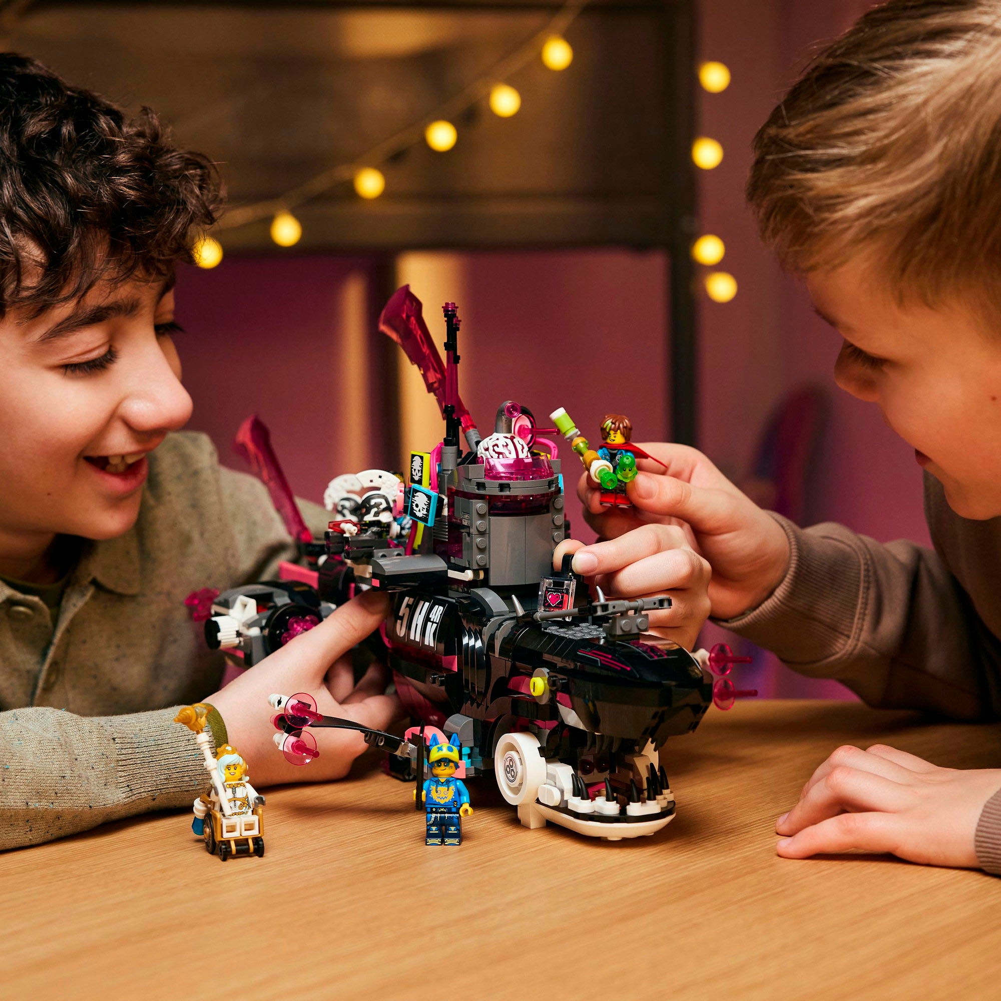 LEGO® Konstruktionsspielsteine »Albtraumhai-U-Boot (71500), LEGO DREAMZzz«, (1413 St.), Made in Europe