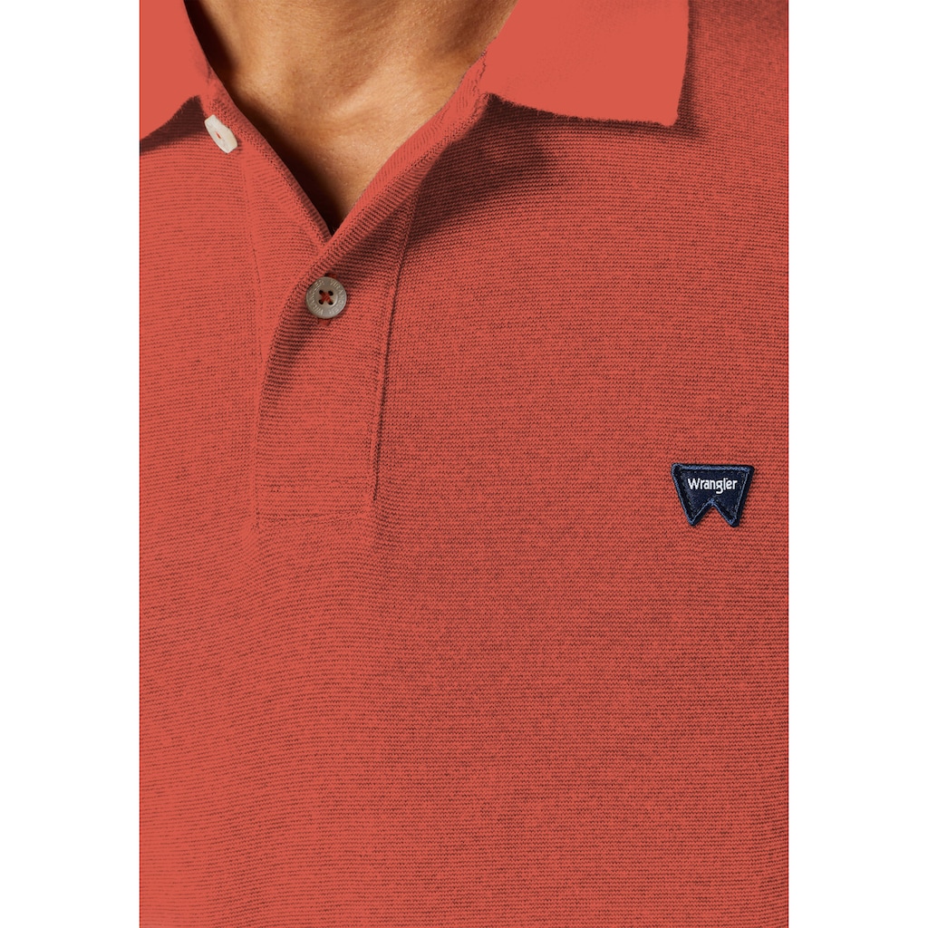 Wrangler Poloshirt »REFINED«