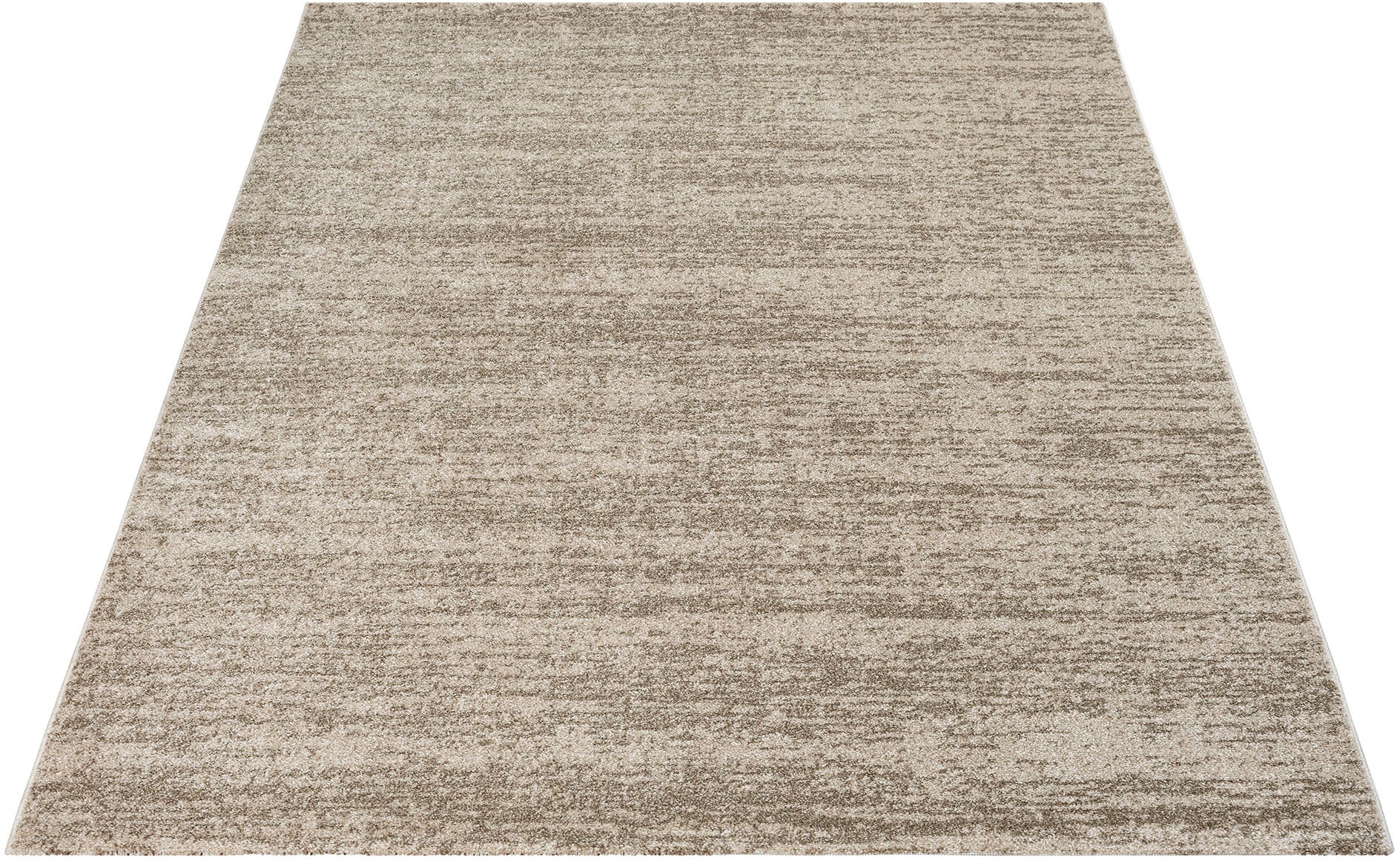 Sanat Teppich »Oslo«, rechteckig, 10 mm Höhe, meliert robuster Kurzflor, Wo günstig online kaufen