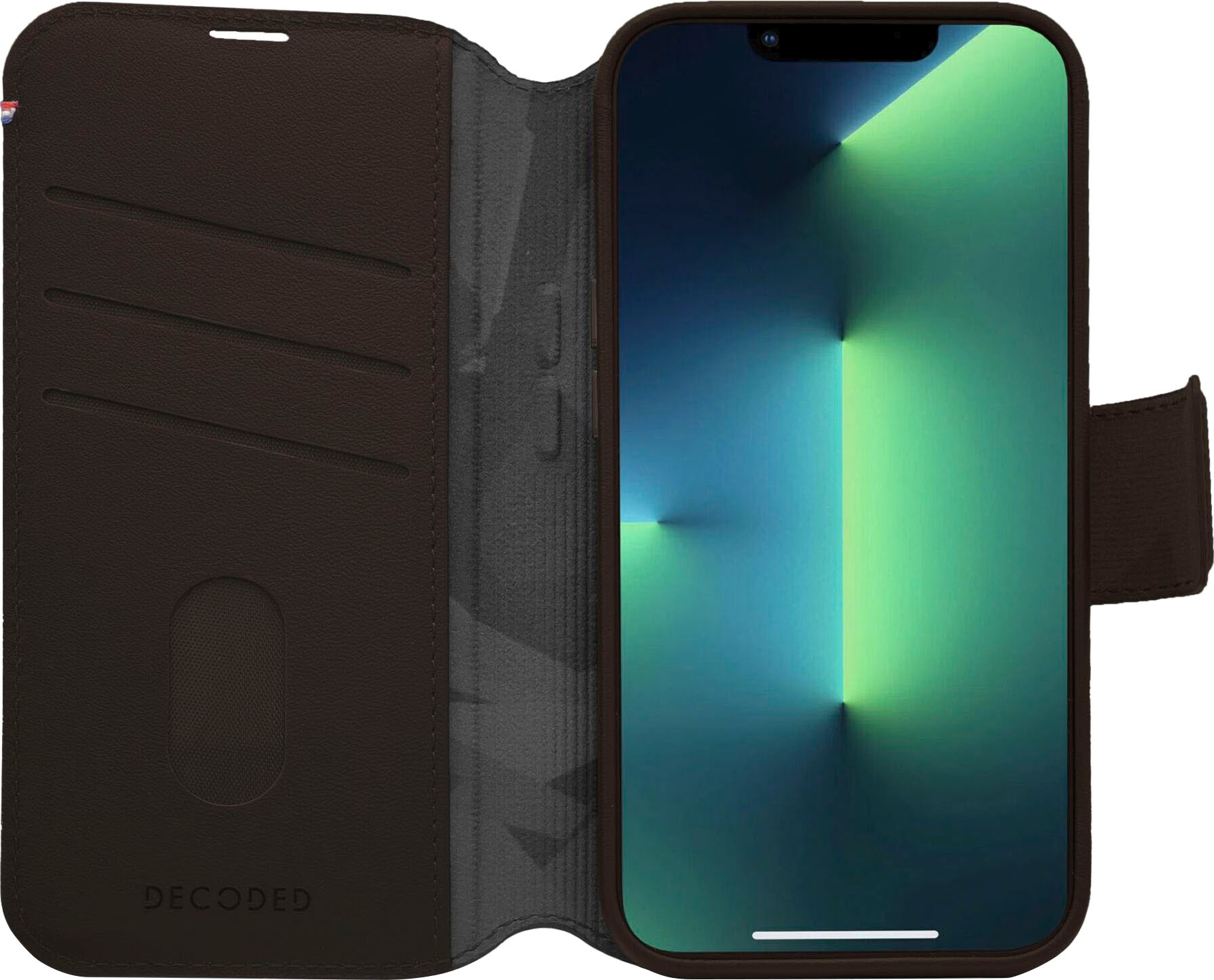 DECODED Smartphone-Hülle »Leather Detachable Wallet iPhone 14 Plus«, iPhone 14 Plus