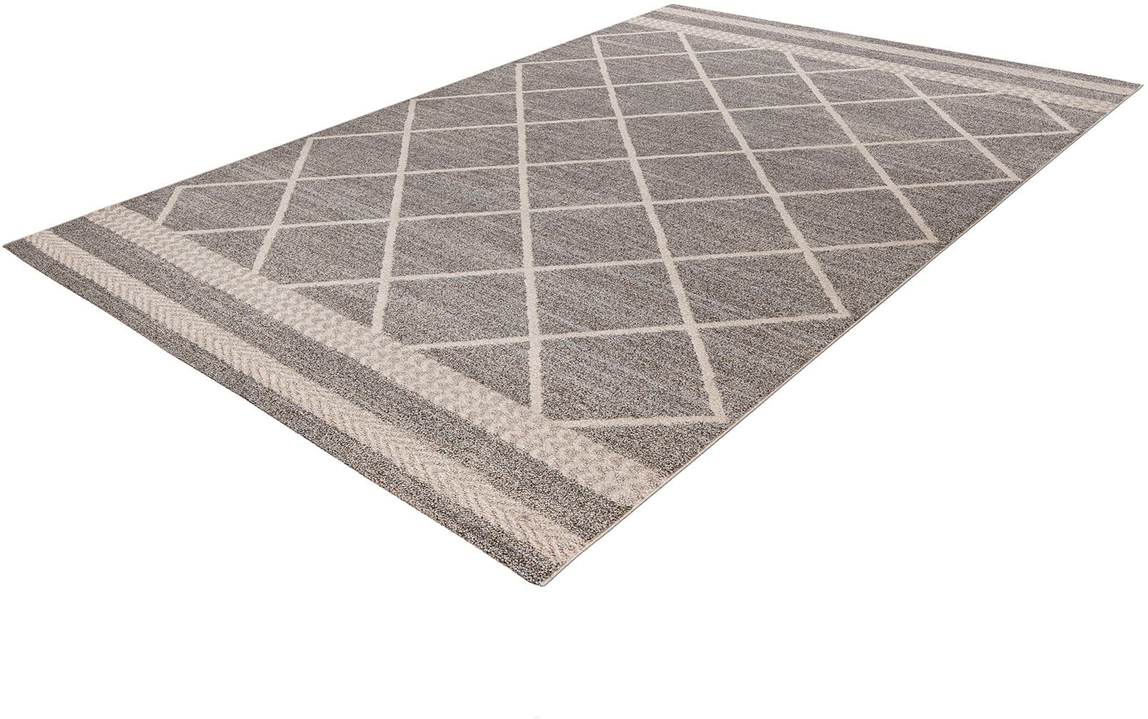 Kayoom Teppich »Rhombus 225«, rechteckig, 10 mm Höhe
