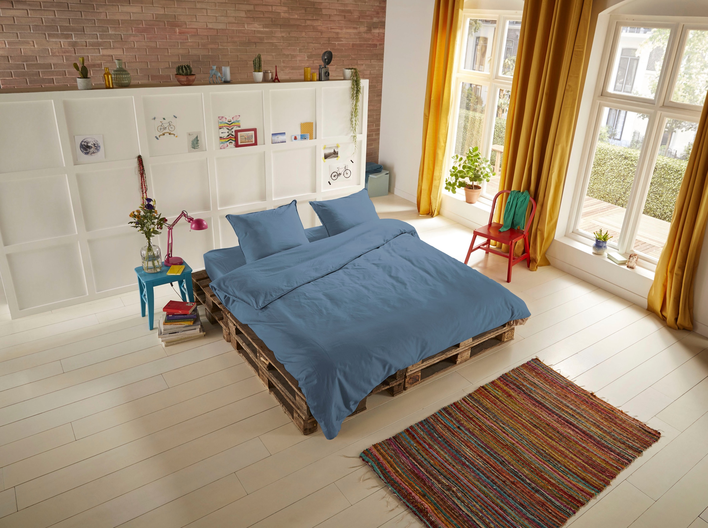 hip Bettwäsche »Hip Uni«, 100% Baumwolle, Mako-Satin, 135x200, Unifarben We günstig online kaufen