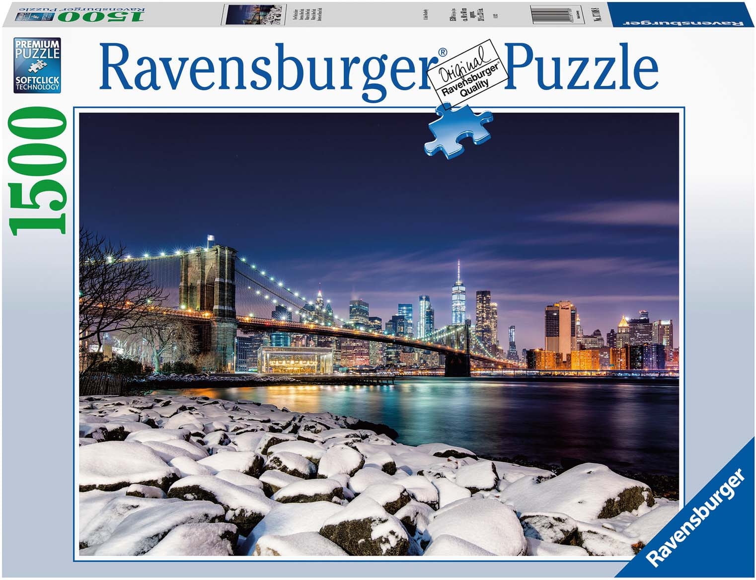Puzzle »Winter in New York«, Made in Germany, FSC® - schützt Wald - weltweit