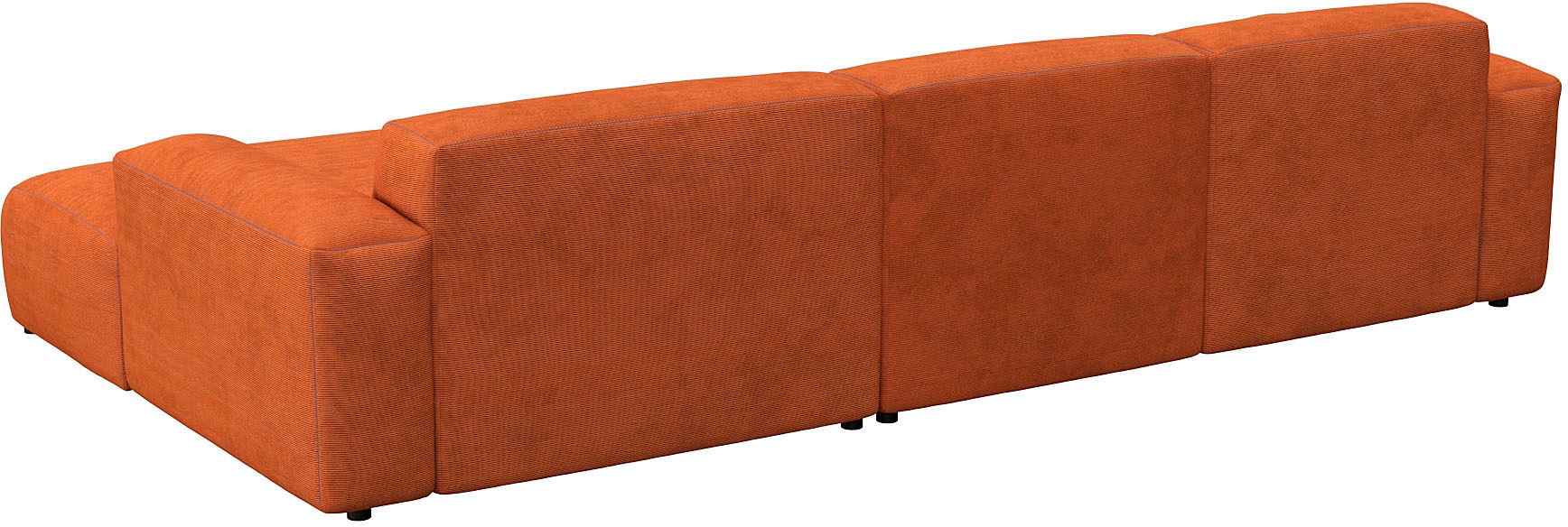 FLEXLUX Ecksofa »Lucera bequem und komfortabel durch hochwertigen Sitzaufbau, L-Form«, modern & anschmiegsam, Kaltschaum, Stahl-Wellenunterfederung