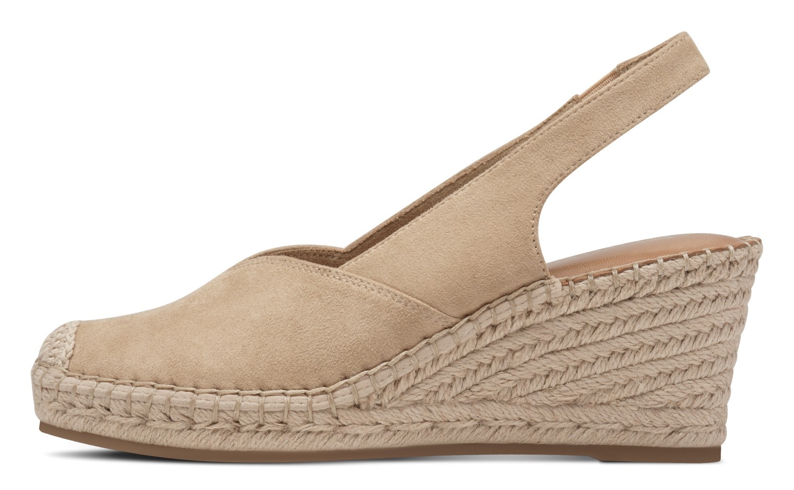 Tamaris Slingpumps, Keilabsatz, Plateau, Sandale, Sommerschuh, in schmaler Form