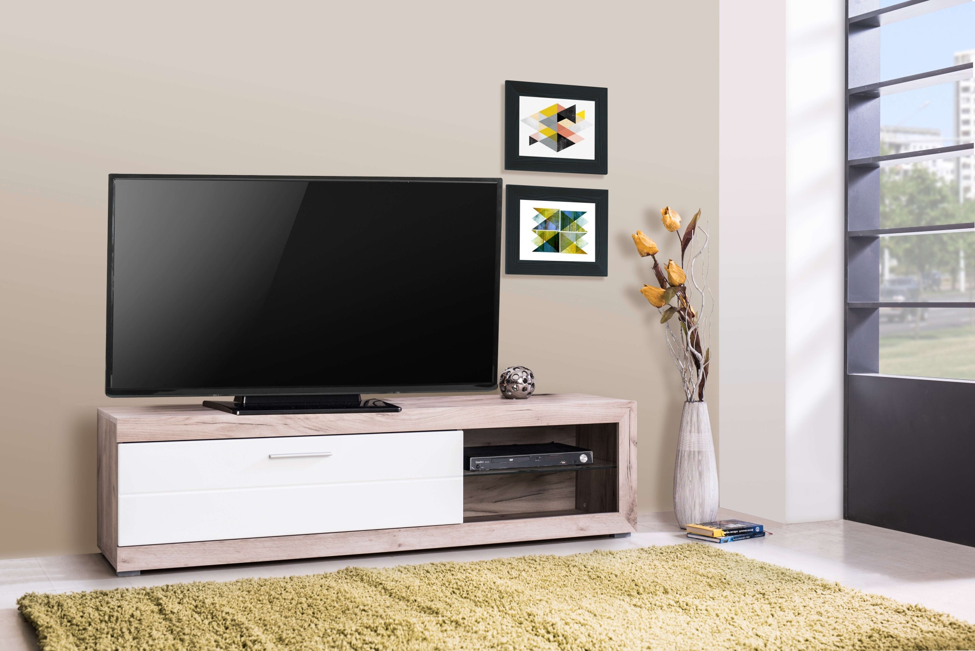 INOSIGN Lowboard »Remo TV-Board«, TV-Kommode mit LED-Beleuchtung, in verschiedenen Dekoren und Breiten