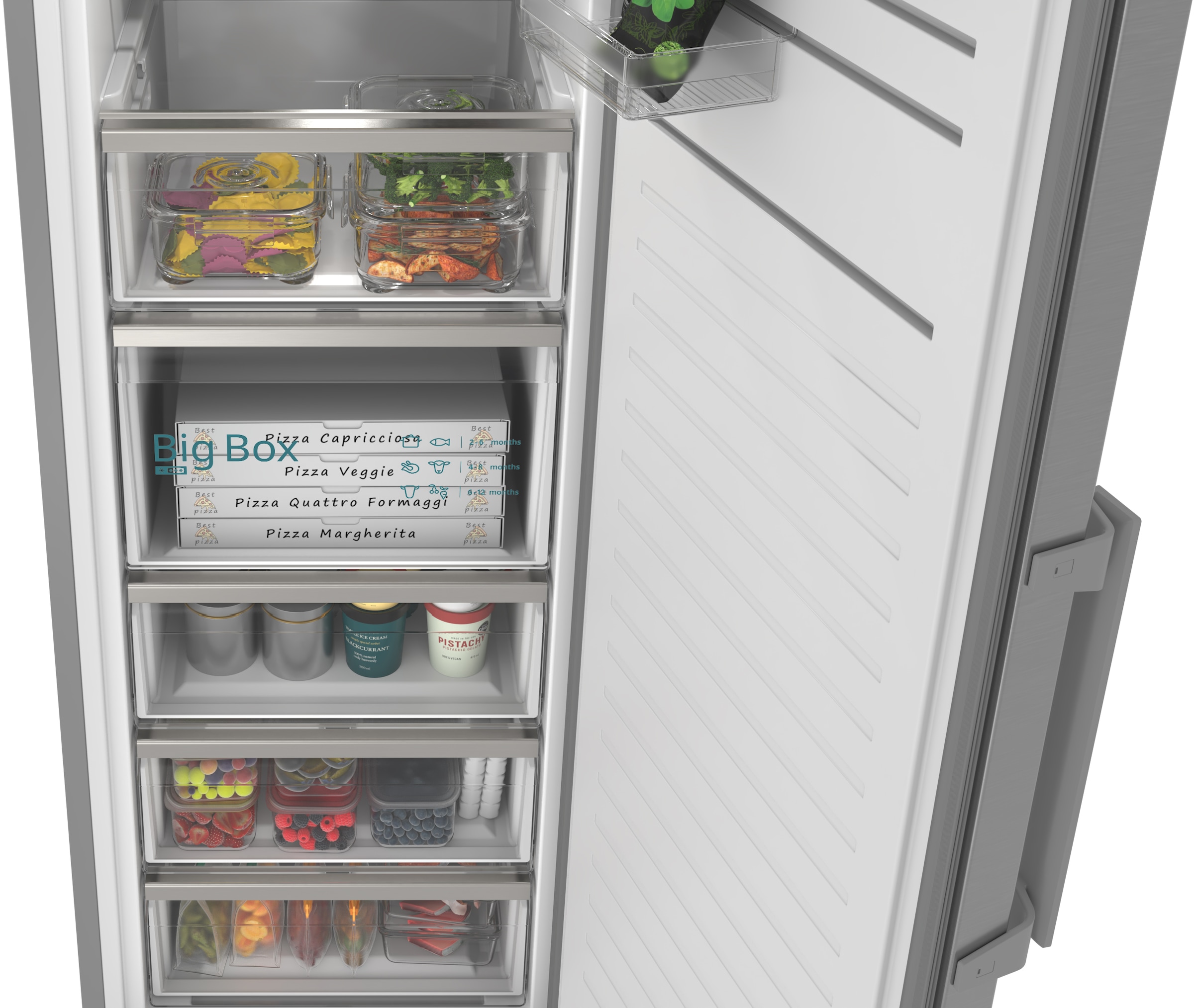 SIEMENS Gefrierschrank iQ300 »GS36NVICG« 186,2 cm hoch 59,5 cm breit