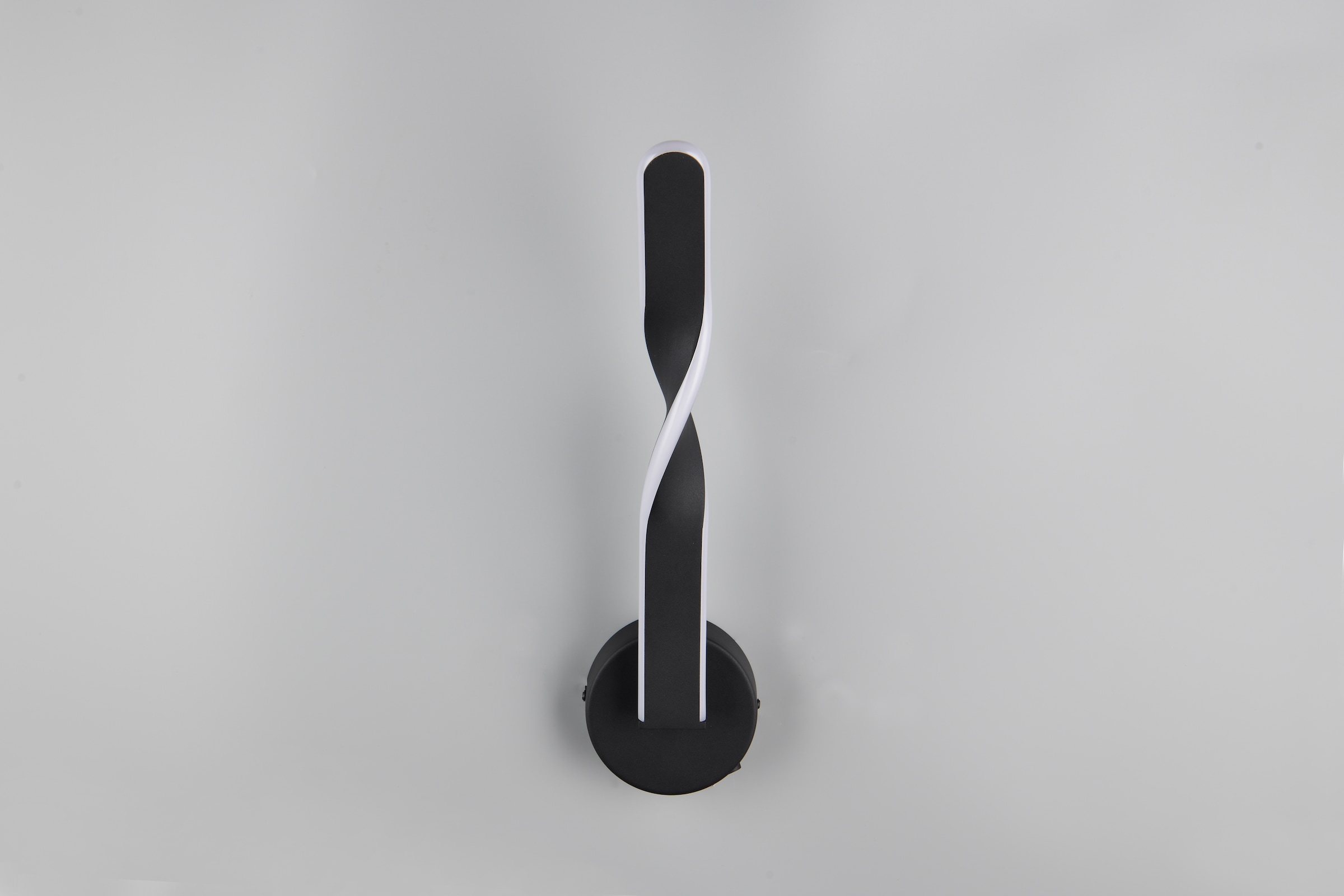 REALITY Leuchten LED Wandleuchte »GINKO, LED Wandlampe mit Schalter, 11W 1250 Lumen 3000K warmweiß«, 1 flammig, Leuchtmittel LED-Board | LED fest integriert, On/Off Kippschalter, elegant geschwungene LED Elemente Höhe 45,5cm