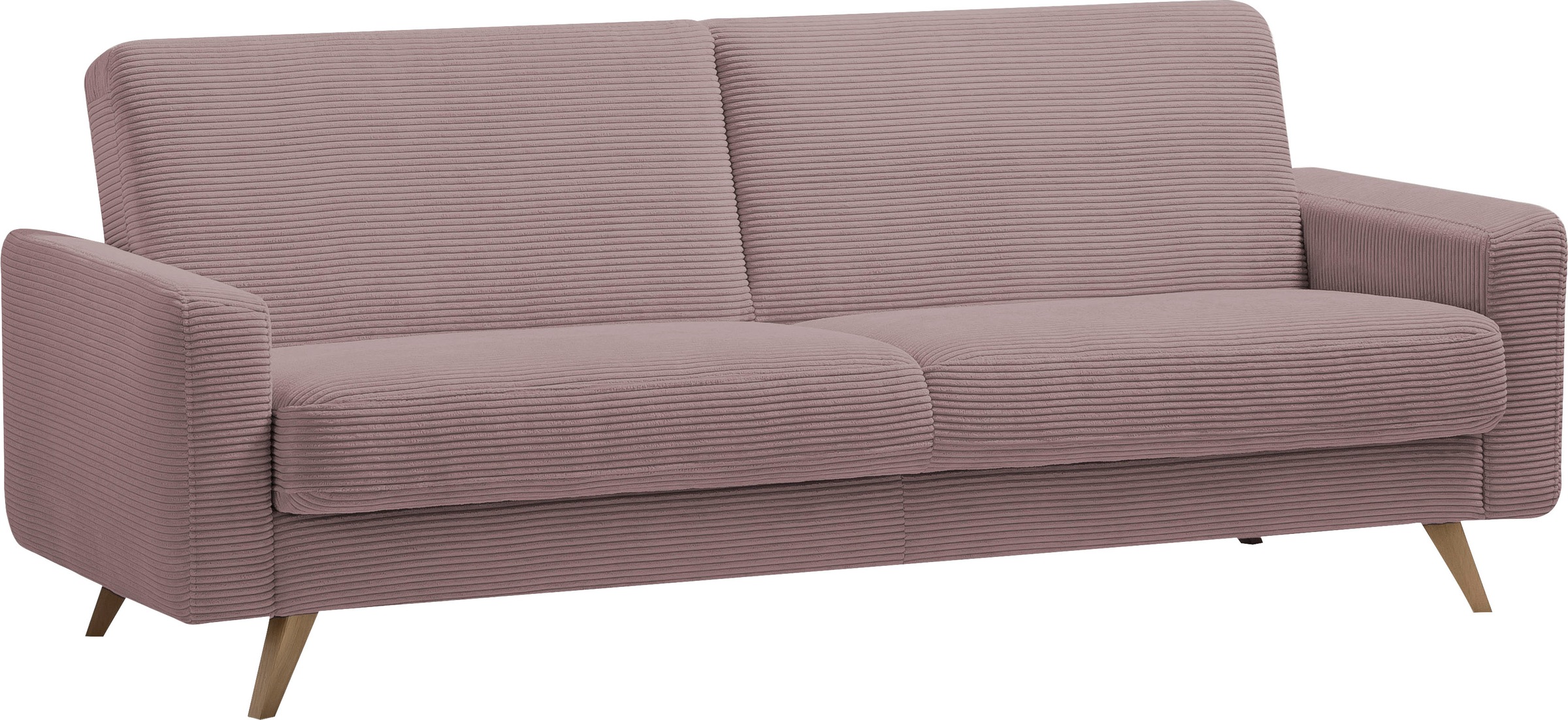 exxpo - sofa fashion 3-Sitzer »Samso, elegant und bequem, aktueller Cord Be günstig online kaufen