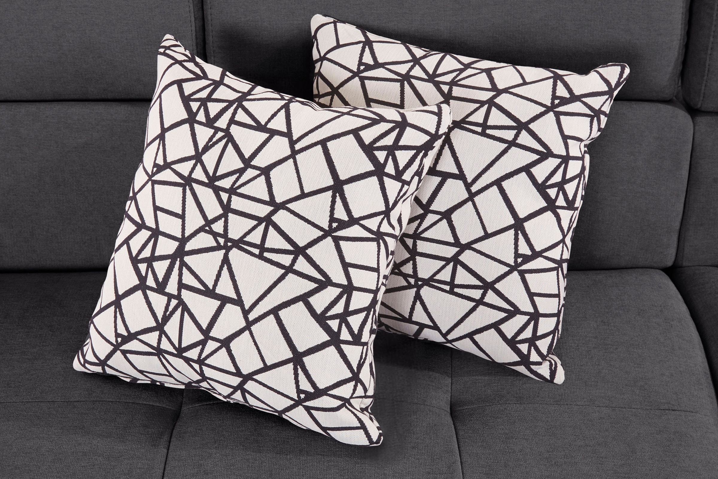 COTTA Ecksofa »Mia L-Form mit 3 Zierkissen«, wahlweise mit Bettfunktion, Bettkasten, Beleuchtung & Wireless-Charger