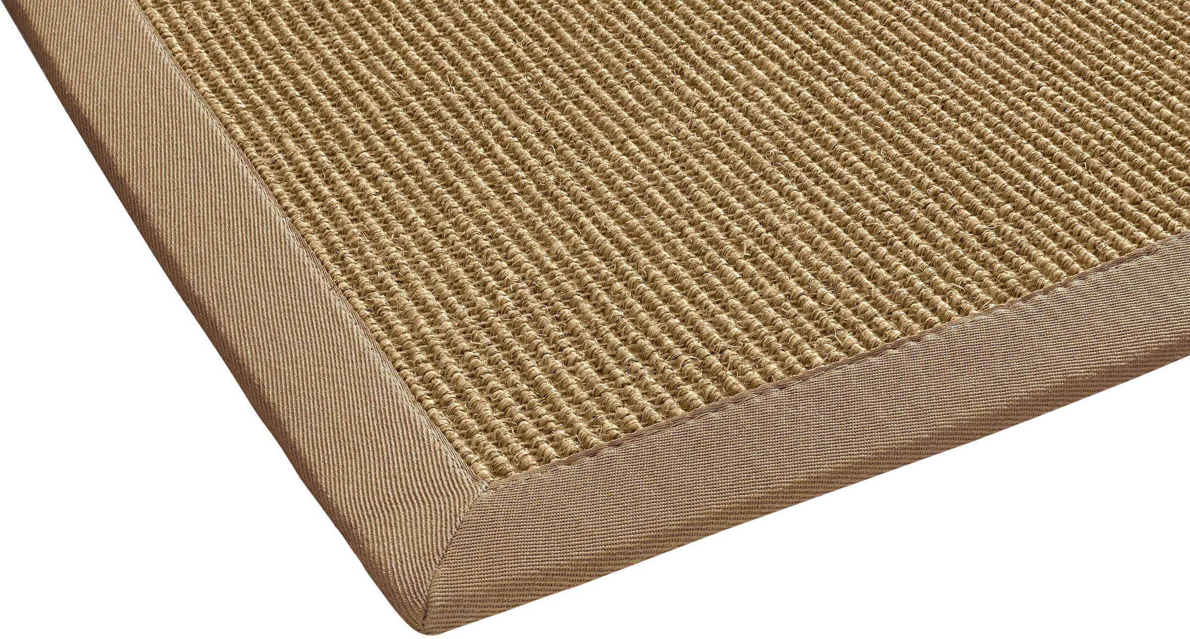 Dekowe Sisalteppich »Mara S2 mit Bordüre«, rechteckig, 5 mm Höhe, Flachgewebe, Material: 100% Sisal, Wohnzimmer