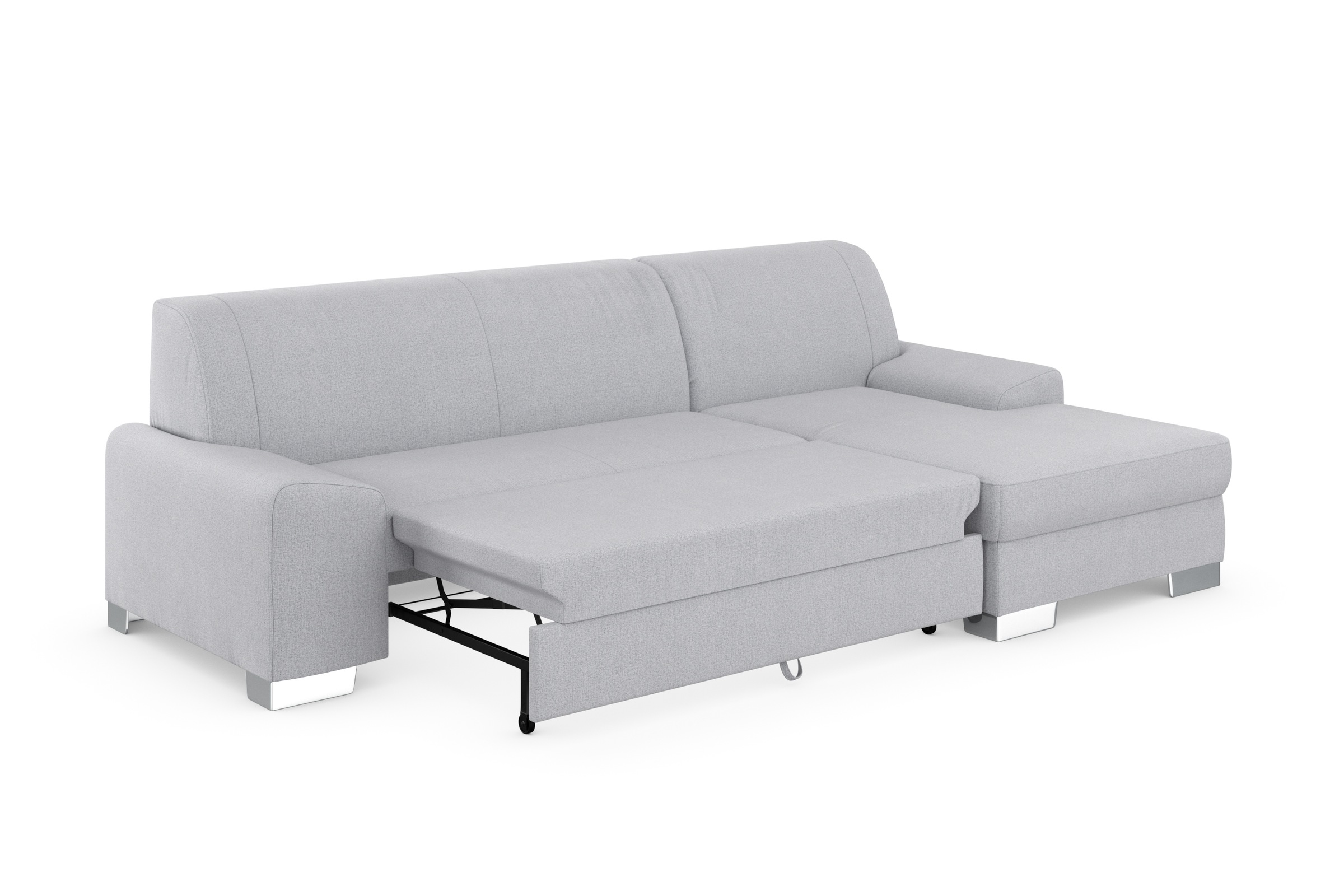 DOMO collection Ecksofa »Anzio L-Form«, wahlweise mit Bettfunktion und Federkern