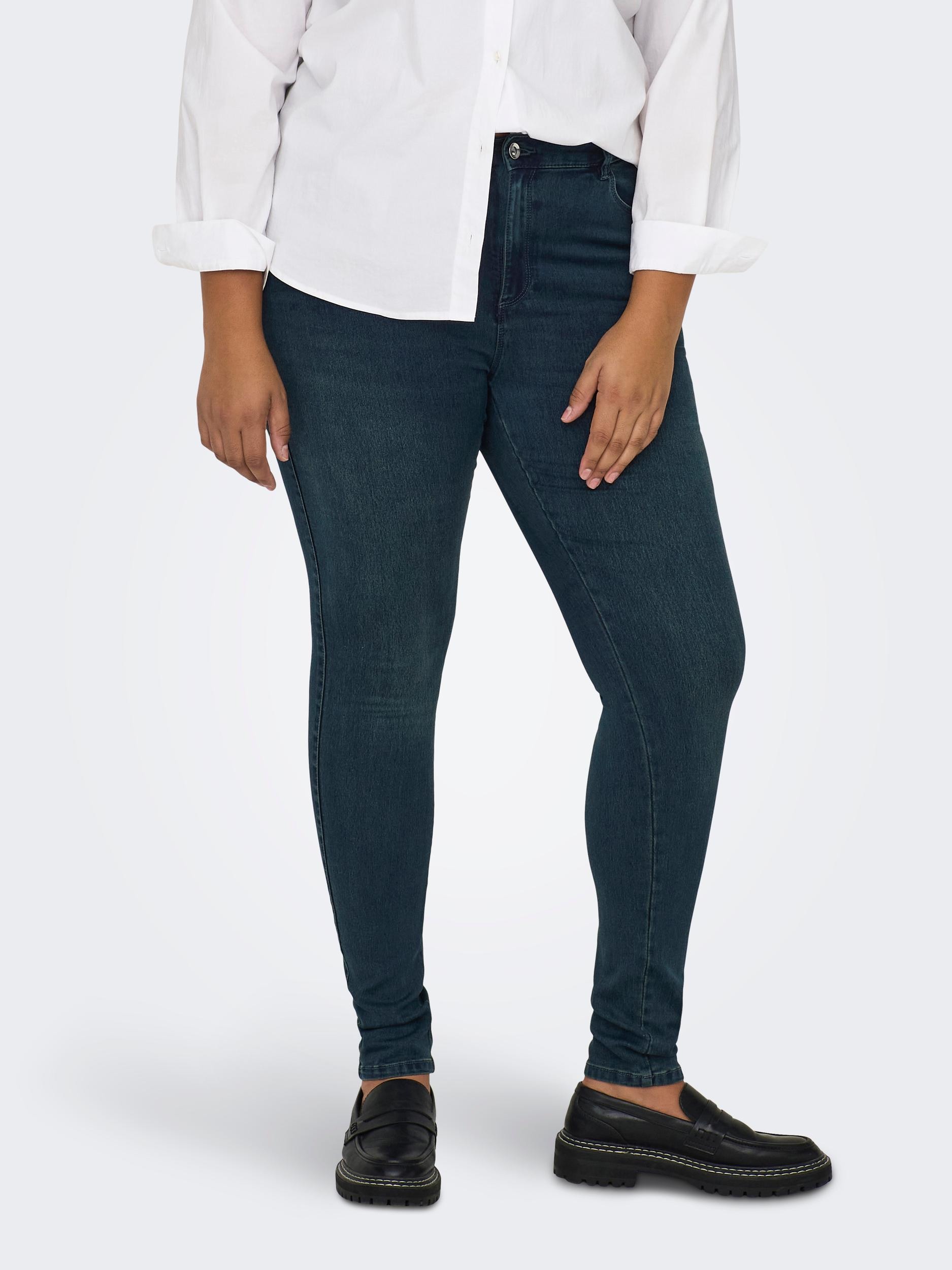 ONLY CARMAKOMA Skinny-fit-Jeans »CARAUGUSTA HW Online-Shop SKINNY im DNM kaufen NOOS« BJ558