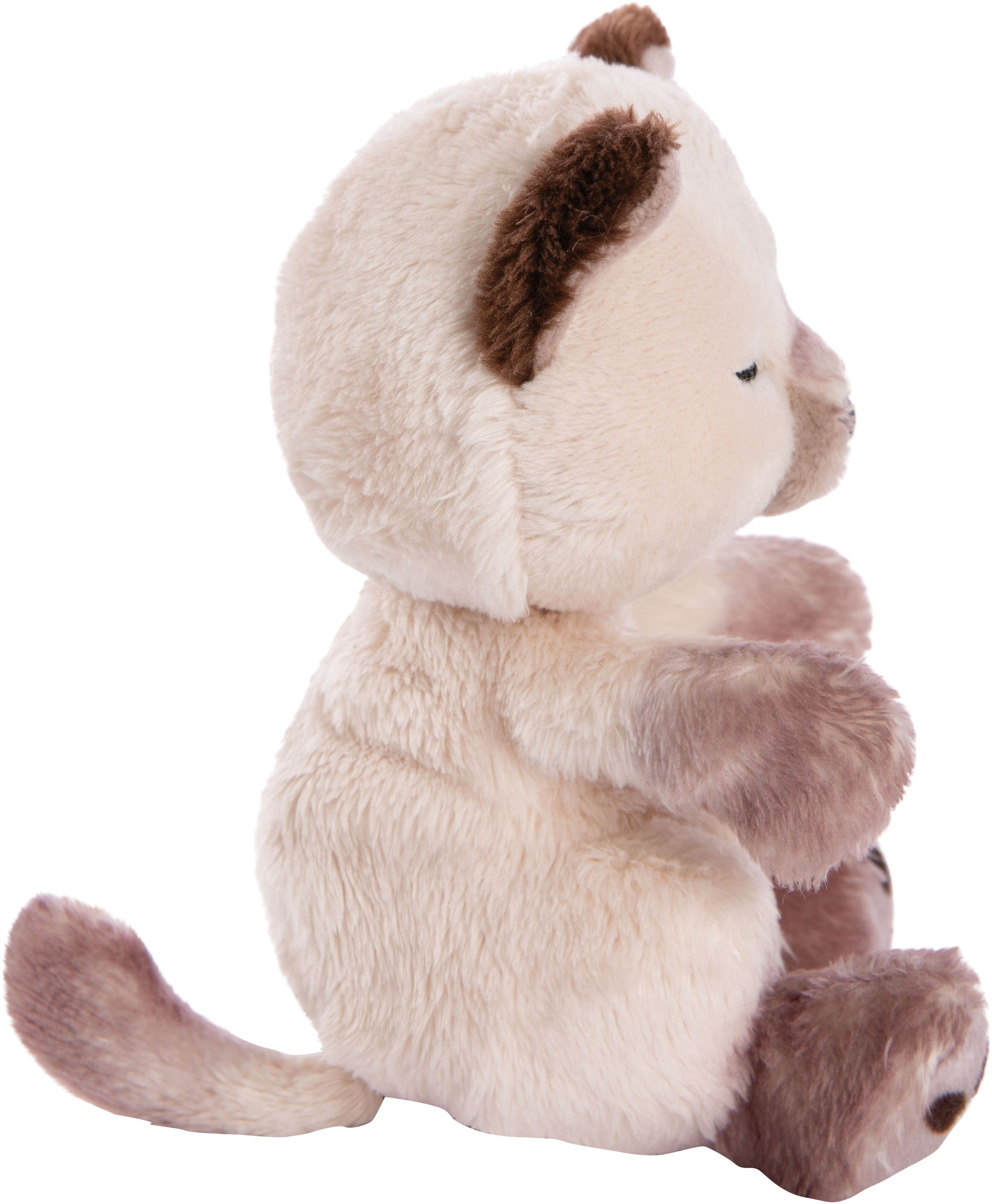 Nici Kuscheltier »Sleeping Pets, Katze Siam, 12 cm« im Körbchen