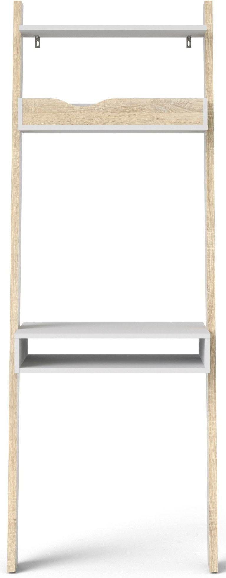 andas Schreibtisch »Oslo, Arbeitstisch, Bürotisch«, mit 1 offenen Fach, 1 offenen Schublade, 1 Boden, Breite 65 cm