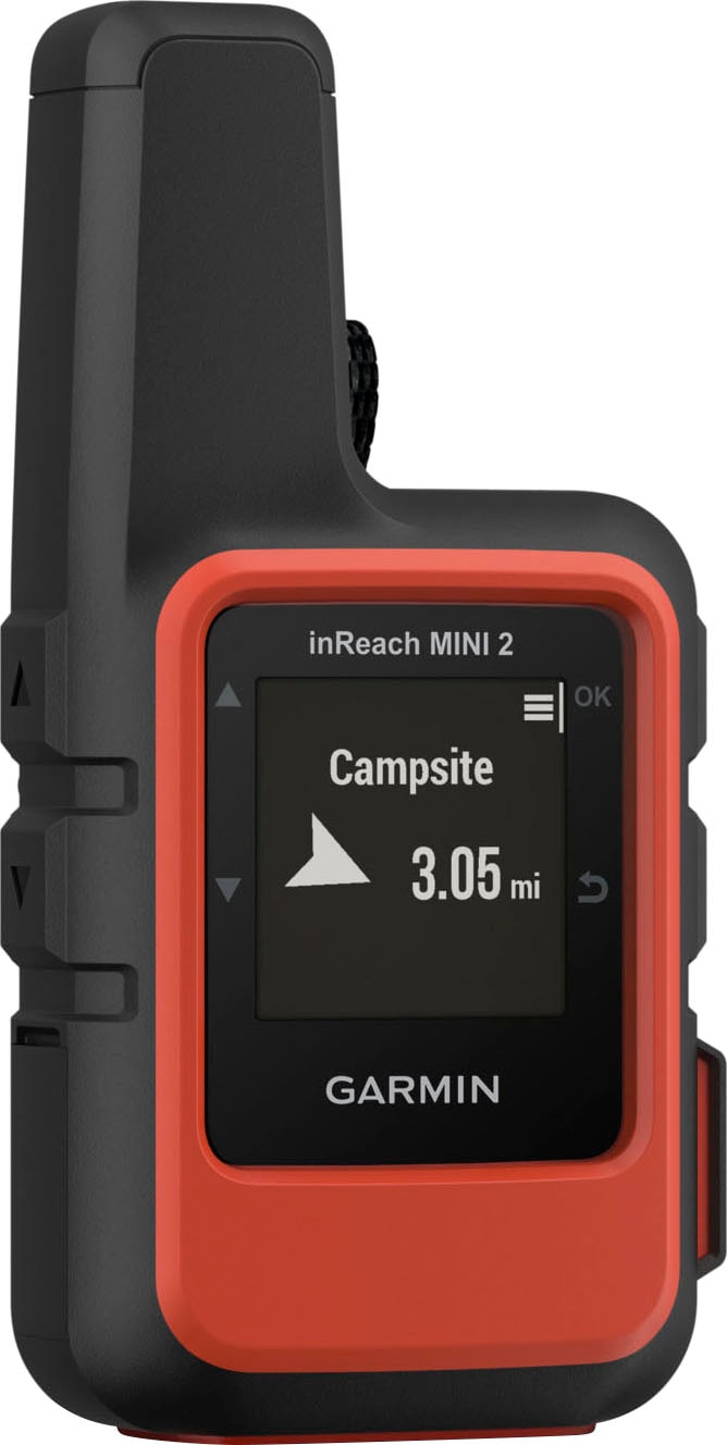 Garmin Outdoor-Navigationsgerät »Garmin inReach Mini 2 Black GPS EMEA«, TracBack-Routing-Funktion, Punkt-zu-Punkt-Navigation