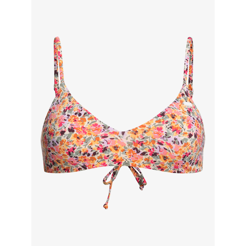 ROXY Triangel-Bikini-Top »Printed Beach Classics« Pastel Rose Swept Up Floral XS - Cup B Cup B XS Stoff: Weicher, ,...