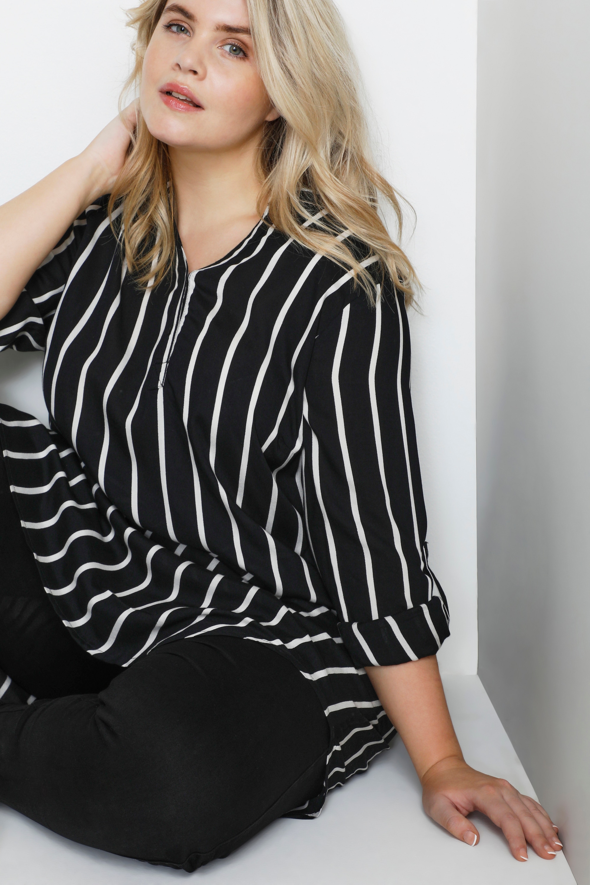 KAFFE Curve Midikleid »Damen Kleid KCmilana«