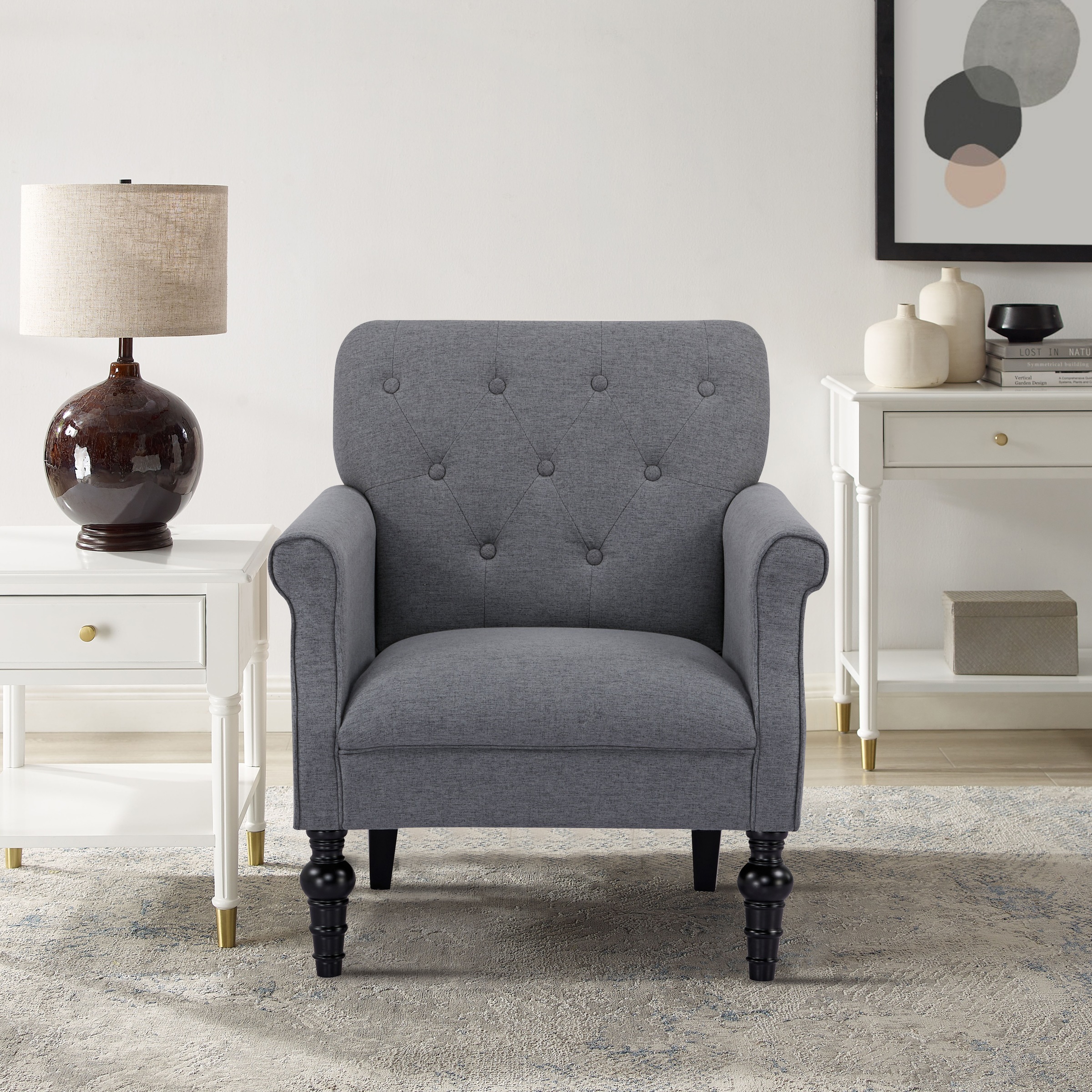Home affaire Sessel »RANNA, Sessel Wohnzimmer in Chesterfield-Optik«, mit K günstig online kaufen