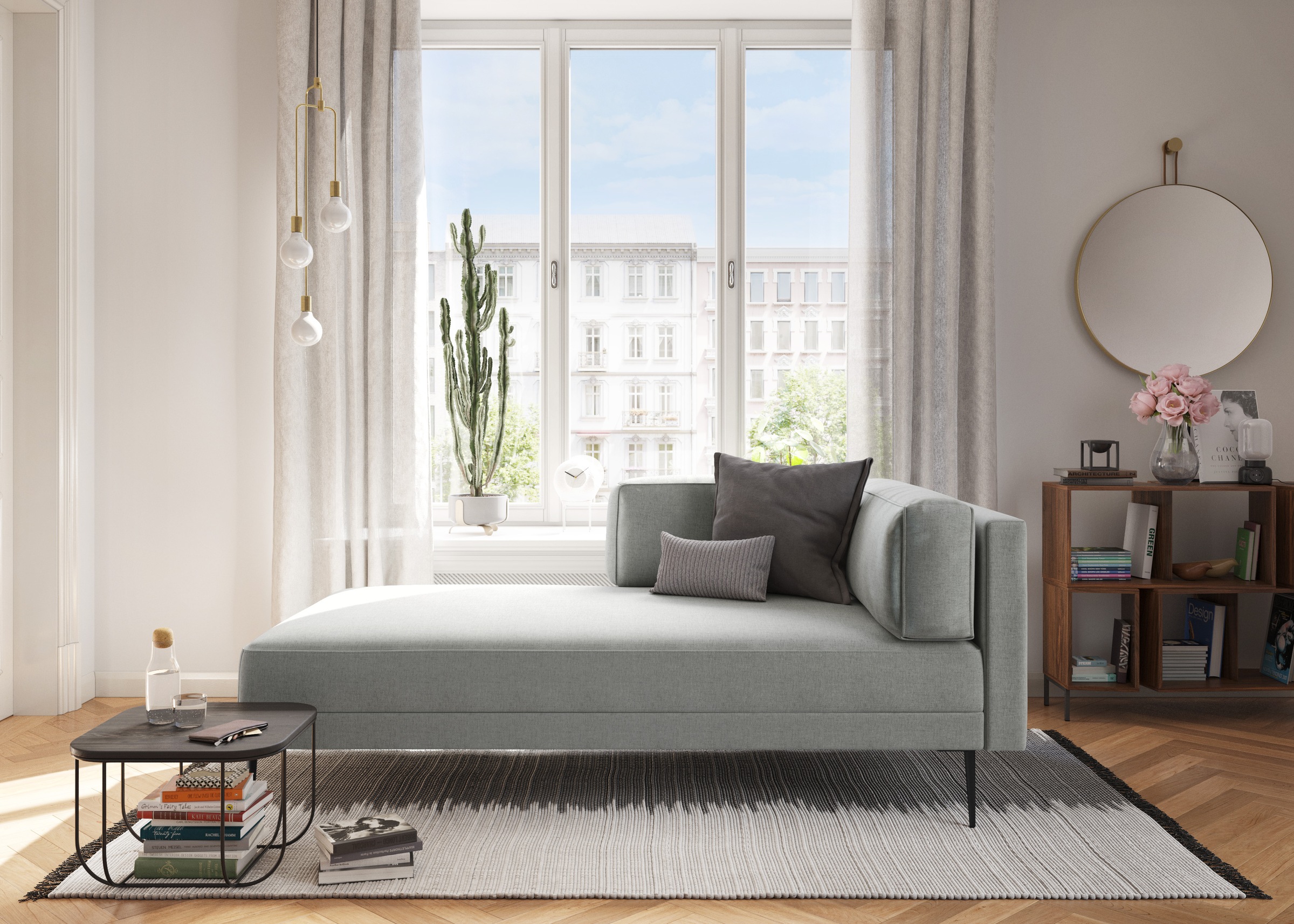 Home affaire Recamiere »Bihult« Armlehne links oder rechts bestellbar günstig online kaufen