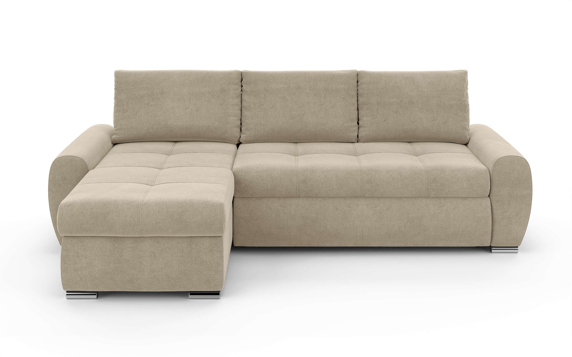 Home affaire Ecksofa »HAVERHILL Schlafsofa mit Bettkasten, Maße B/H/T: 237/ günstig online kaufen