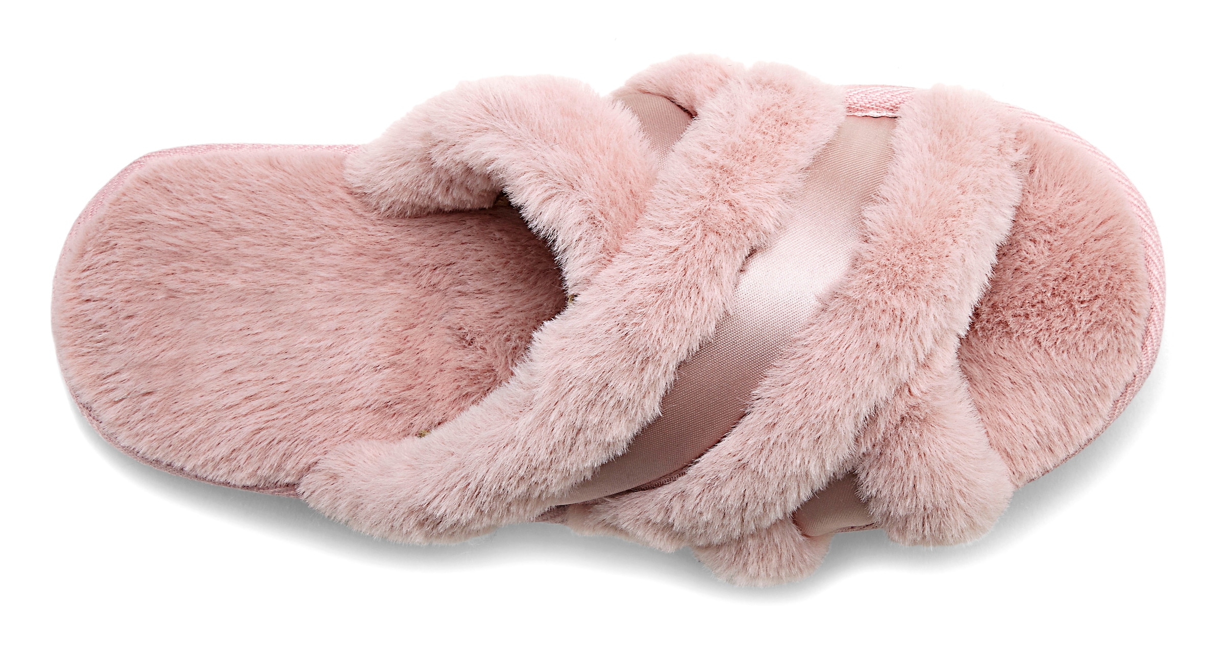 Vivance Pantolette »Hausschuh, Pantolette, Pantoffel, Mule, offener Schuh,«, mit Kreuzbandage VEGAN