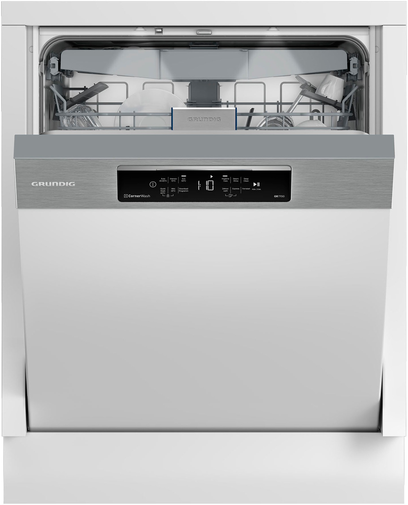 Grundig teilintegrierbarer Geschirrspüler »GNSP4510XCW 7697101677«, 14 Maßg günstig online kaufen