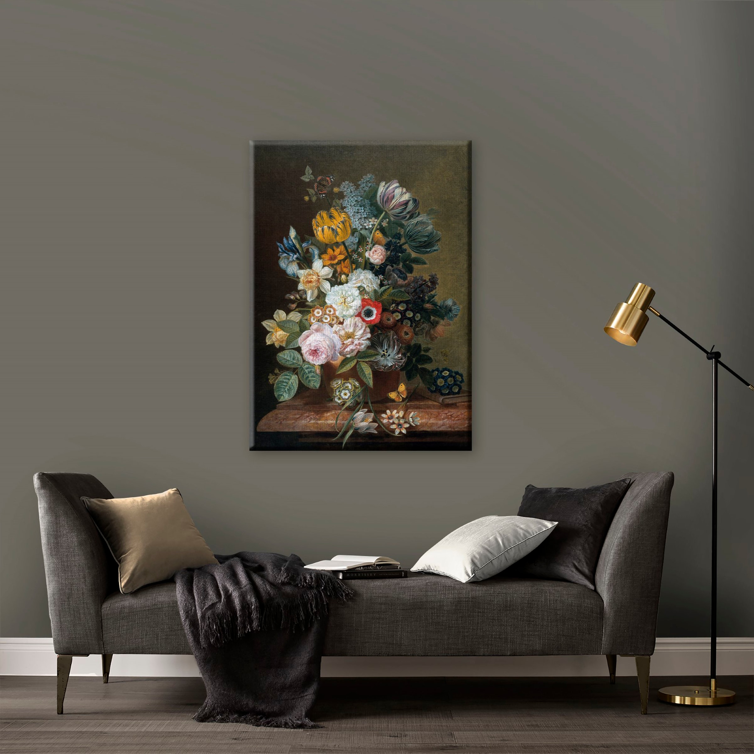 Art for the home Leinwandbild »Stillleben Blumen«, Blumen, Stillleben Blumen, 70x100cm