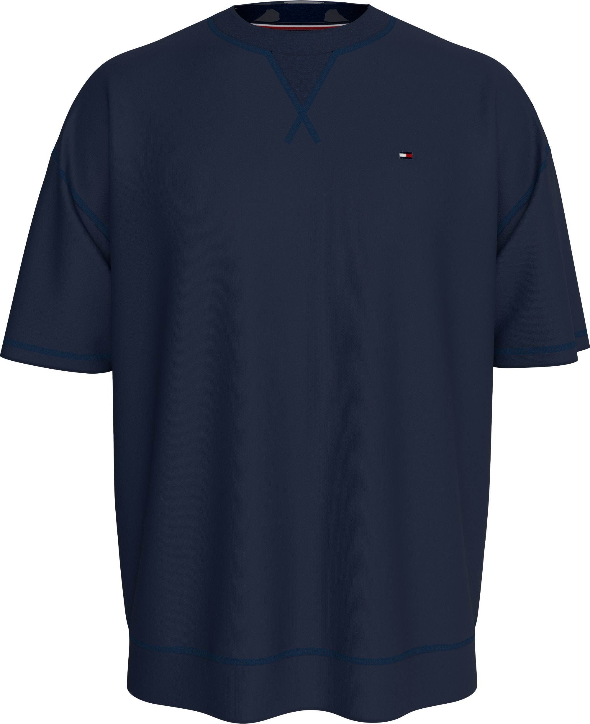 Tommy Hilfiger Underwear T-Shirt »SS TRACK TOP«, mit Logostickerei